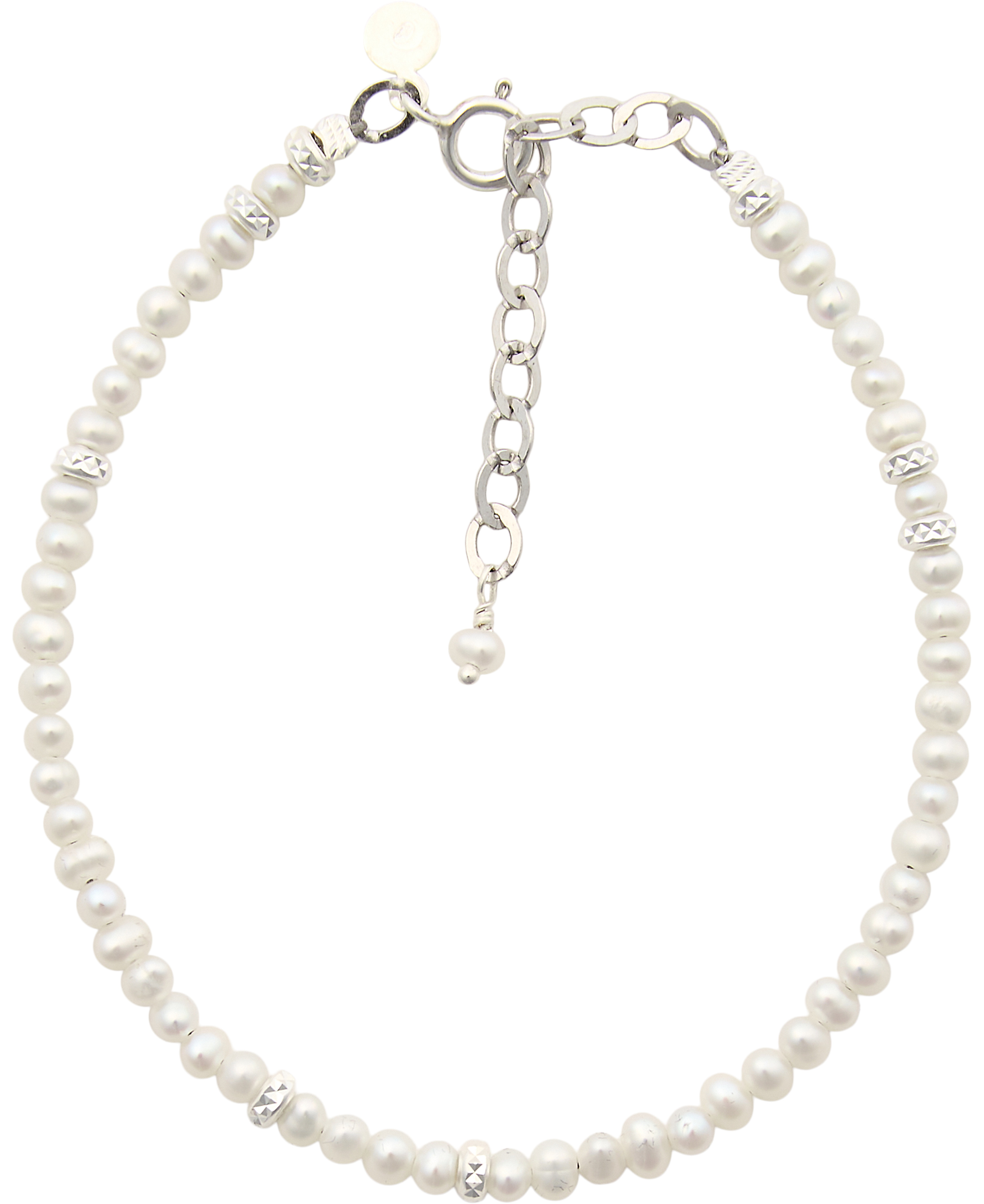Lauren Pearl Bracelet Silver