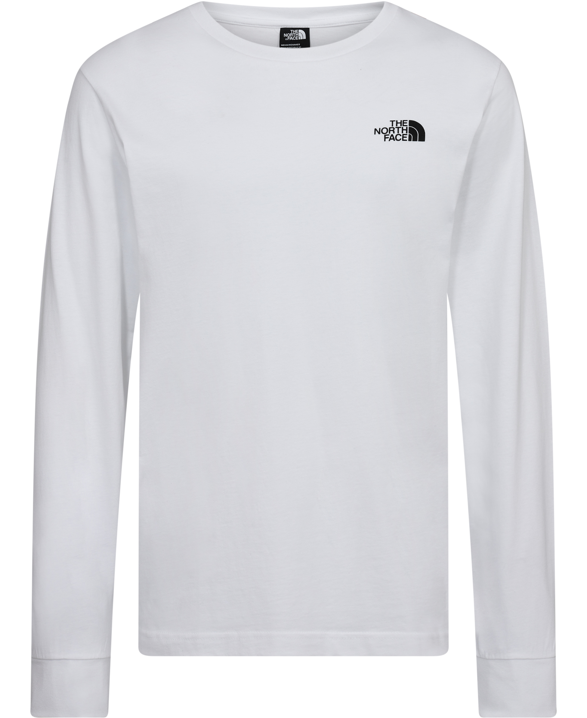 M L/S Easy TEE TNF White