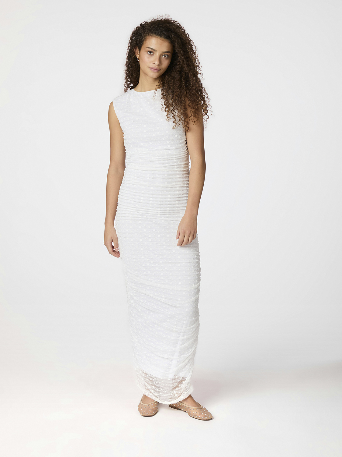Valinita Mesh Flower Dress
