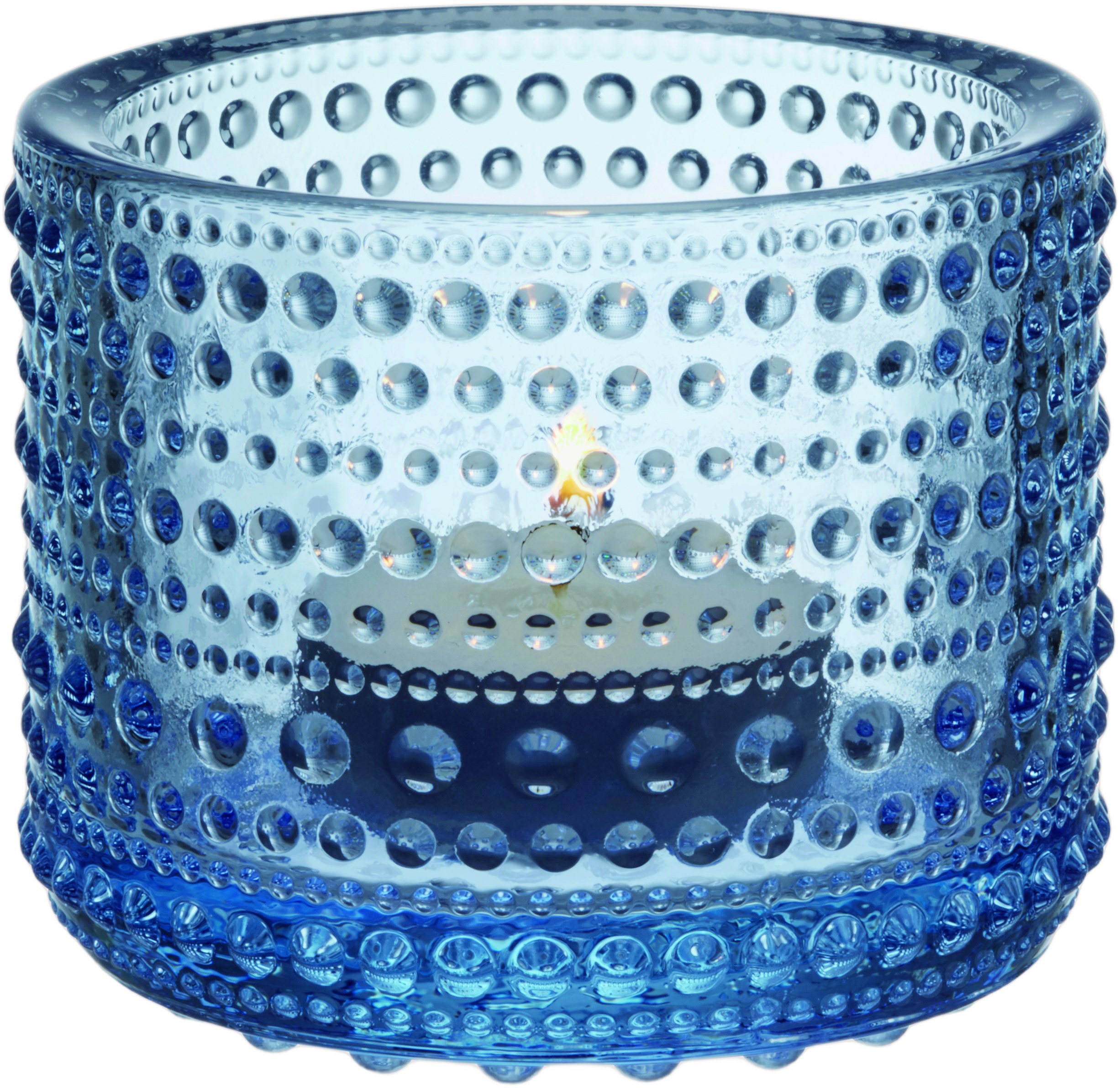 Kastehelmi Lysestage 64mm Aqua*