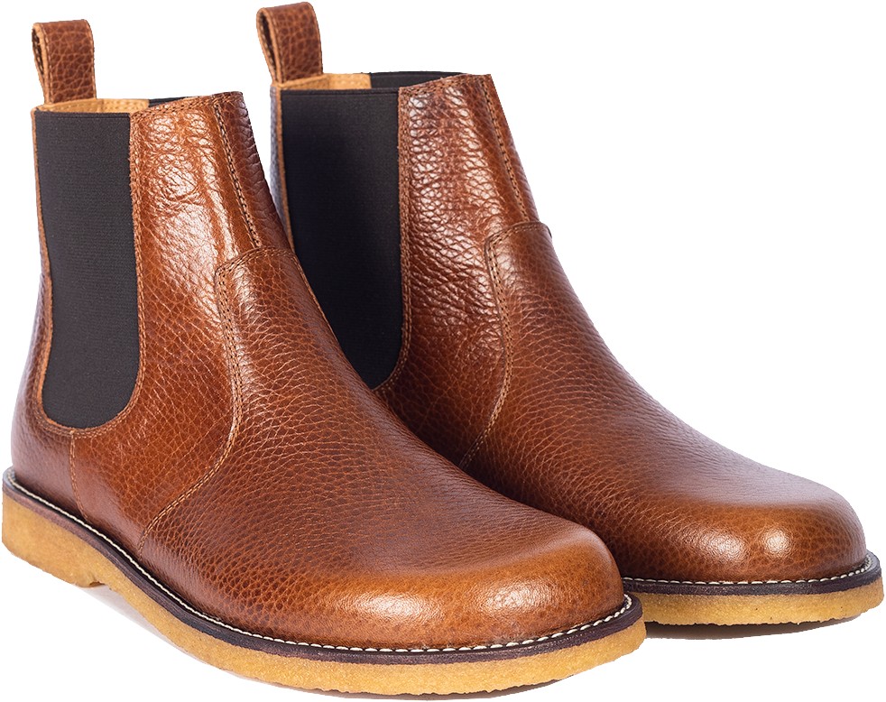 Chelsea Støvle med Kontraststikning