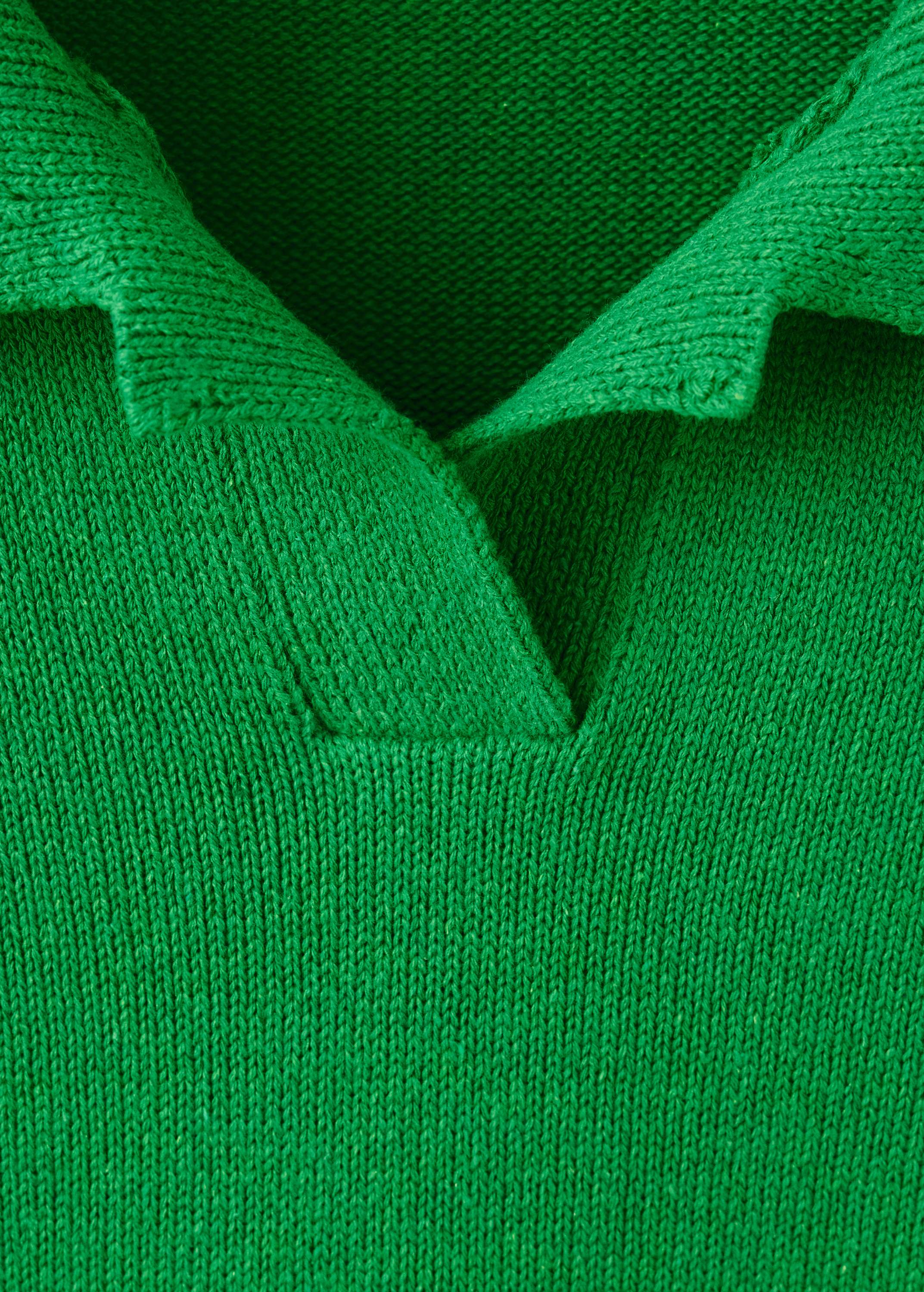 Knitted Poloneck Sweater