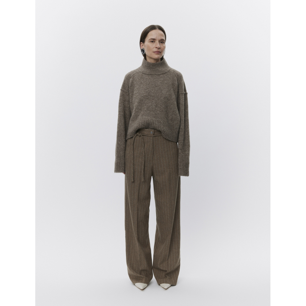 Matt Graphic Wool Stripe