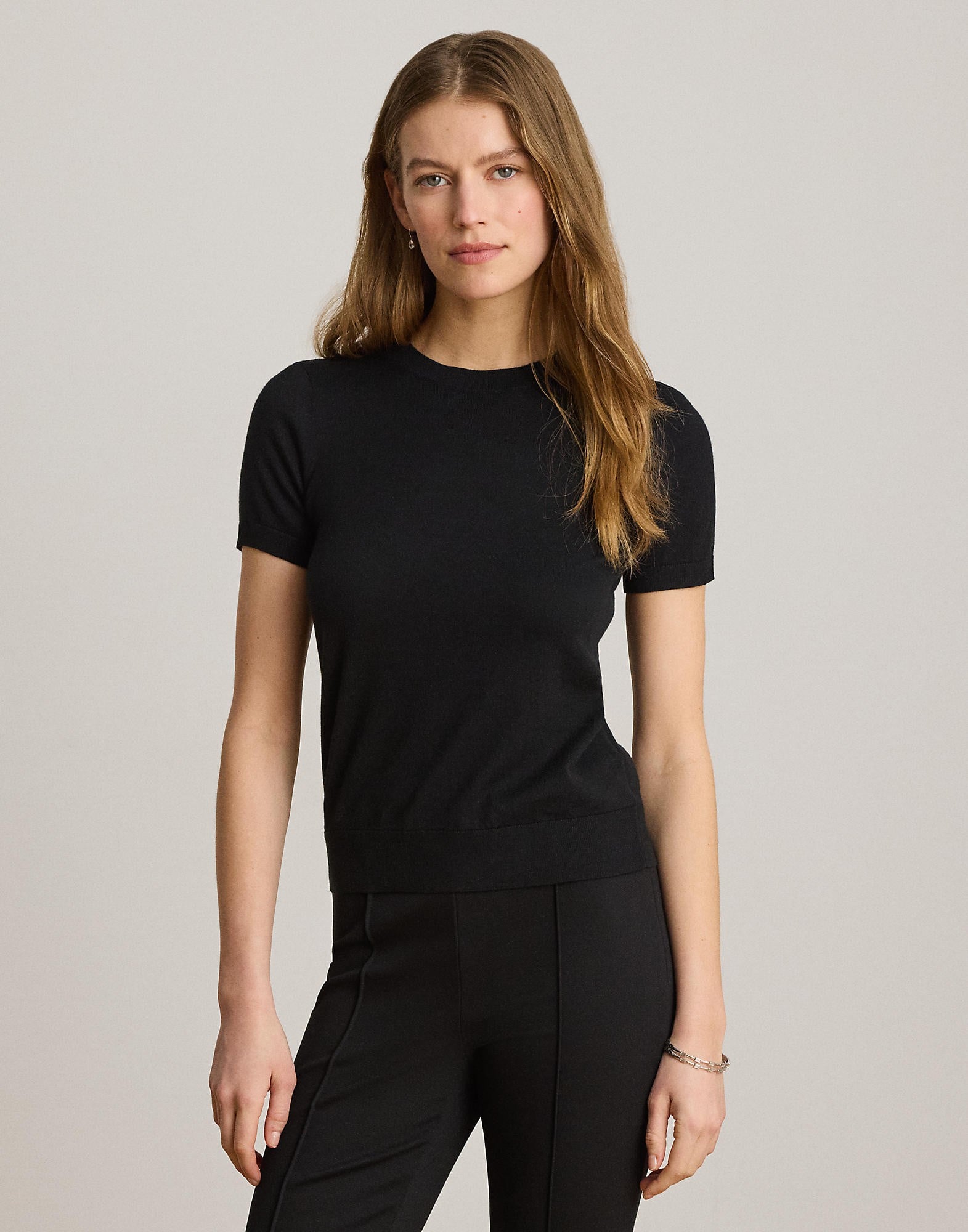Cottonmodal Short-sleeve Sweater - Køb til DKK 907 - Spar 30%