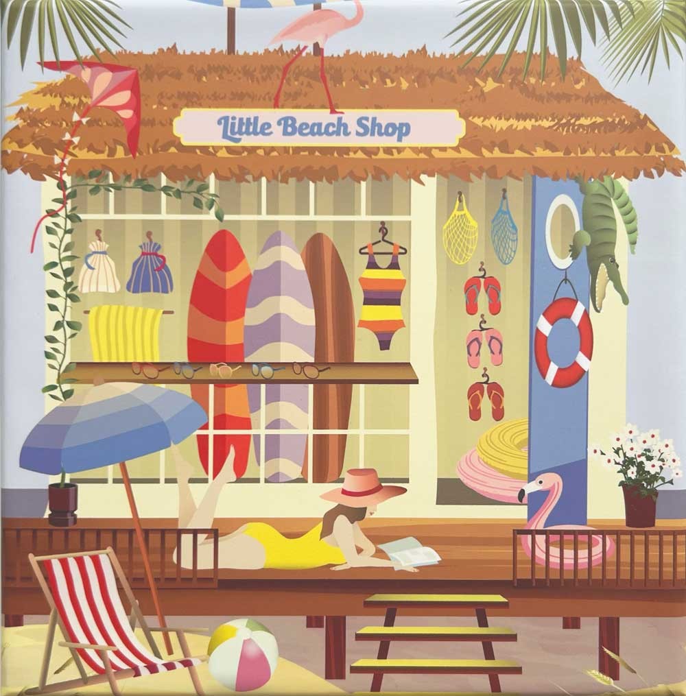 Little Beach Shop Puslespil med 150 Brikker