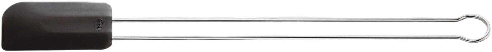 Spatel/dejskraber Smal 26 cm Stål/sort