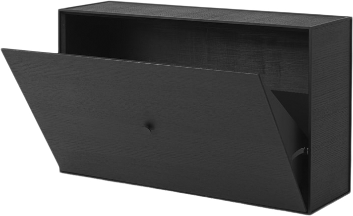 Frame Shoe Cabinet Sortbejdset Ask