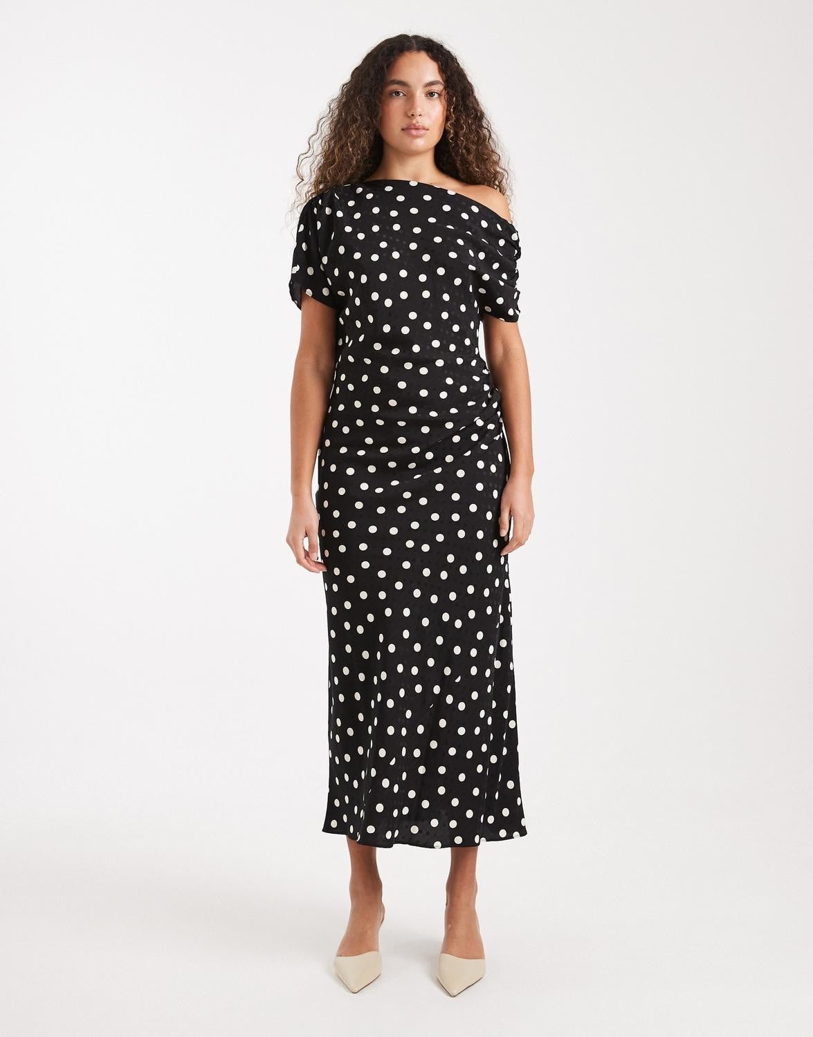 Tsdanielle Polka DOT Maxi Dress WVN