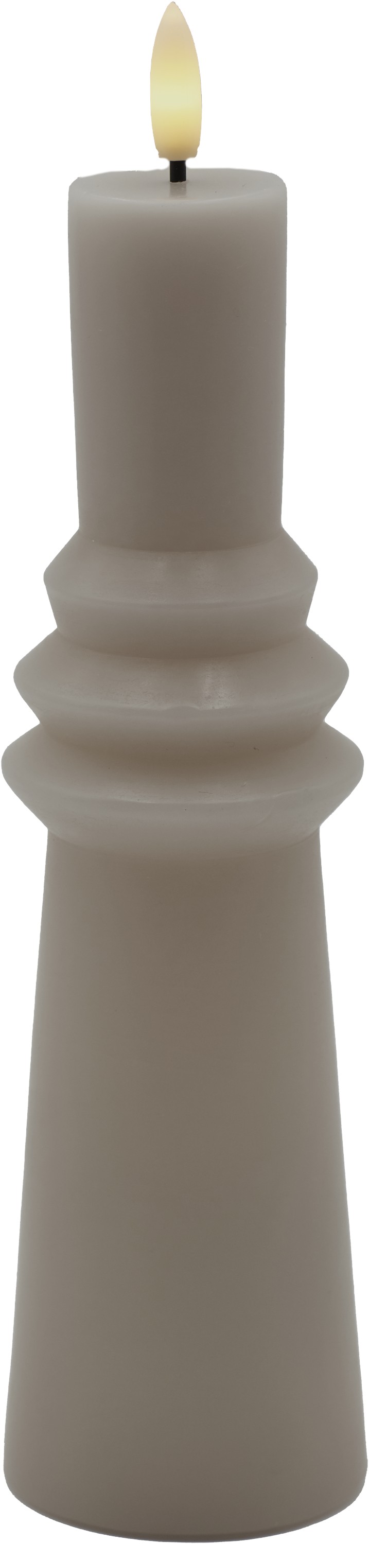 Nordisk Skulptur, Sille Ringet Ø6,1x21,7 cm, Warm Gray