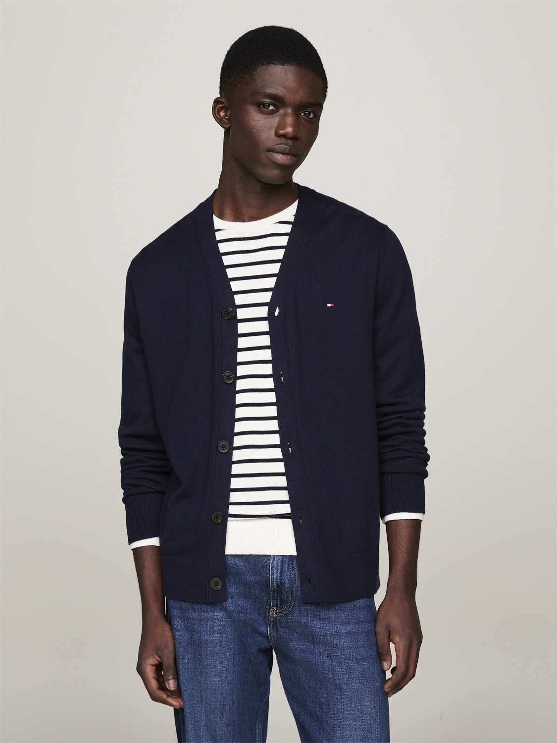 Pima Org Ctn Cashmere Cardigan