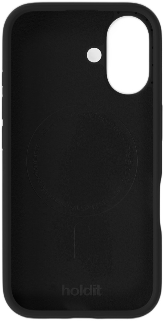 Silicone Case Magsafe Compatible Iphone 16 Black