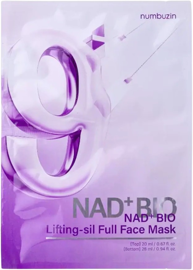 No. 9 NAD+ Bio Liftingsil Full Face Pack Sheet