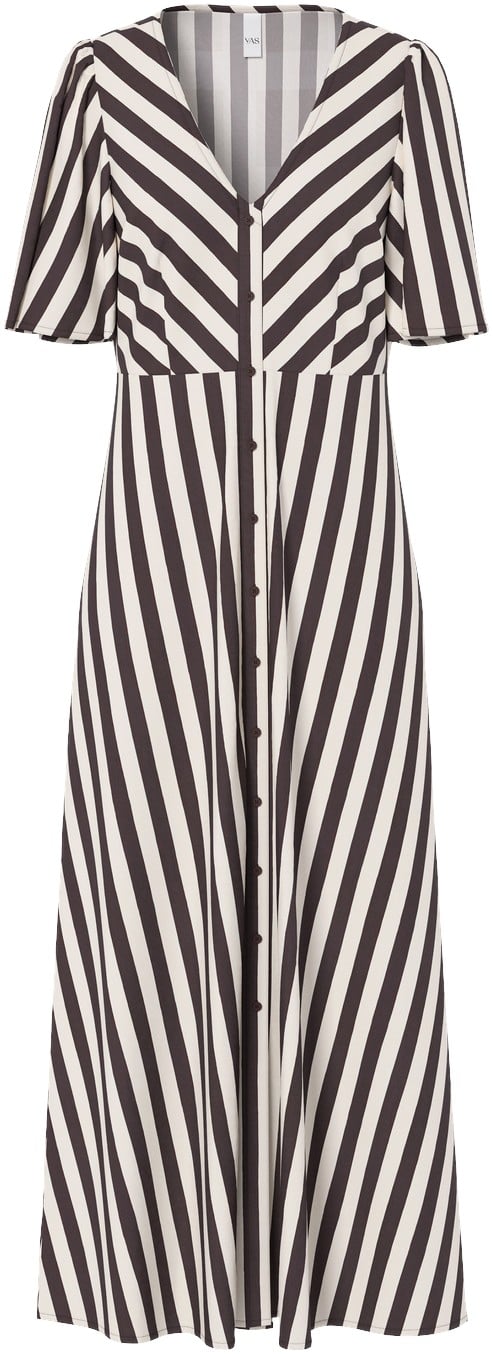 Yassavanna SS Long Vneck Dress S.