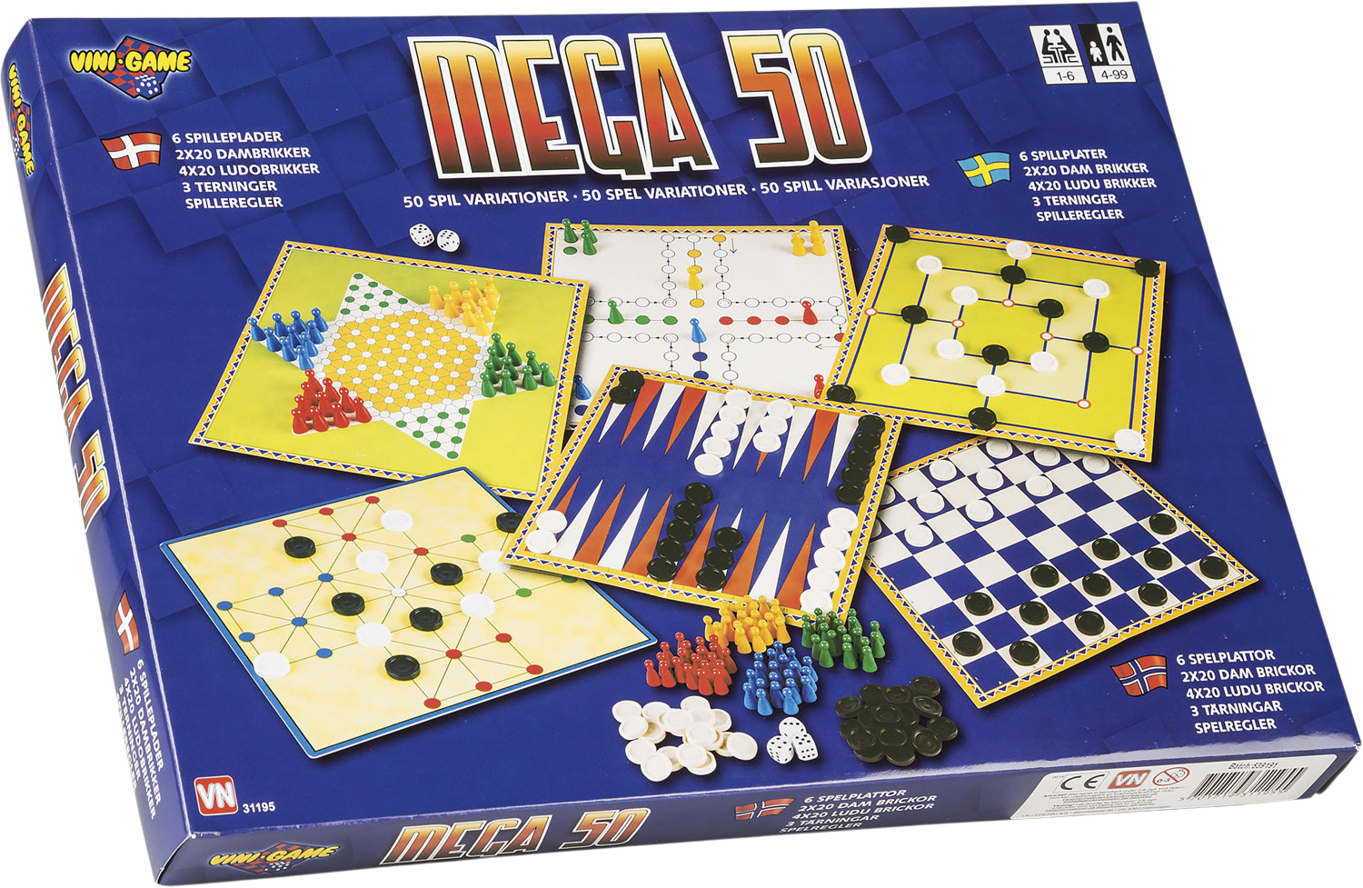 Billede af Vini Spillemag. Mega 50*