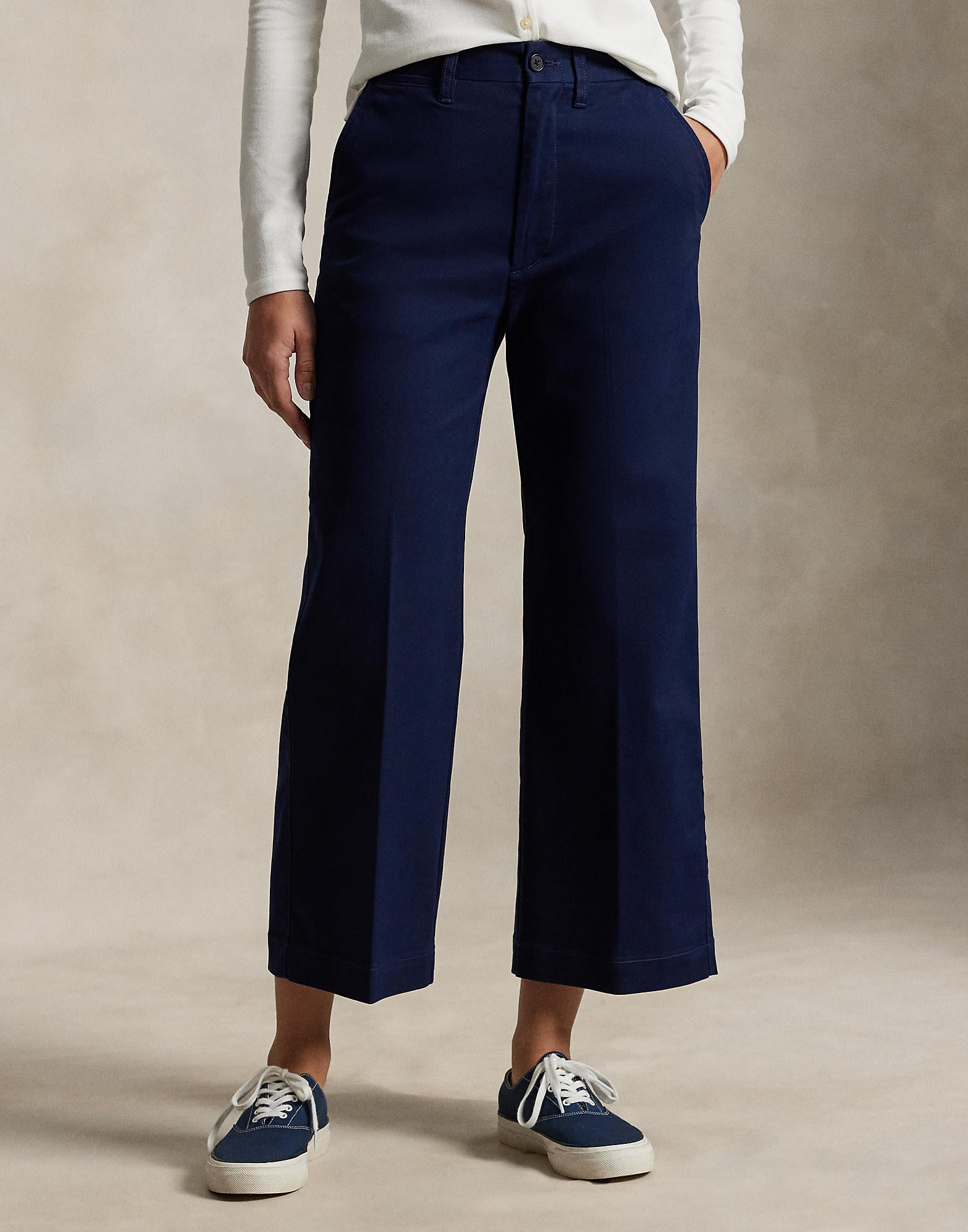 Chino Wideleg Pant