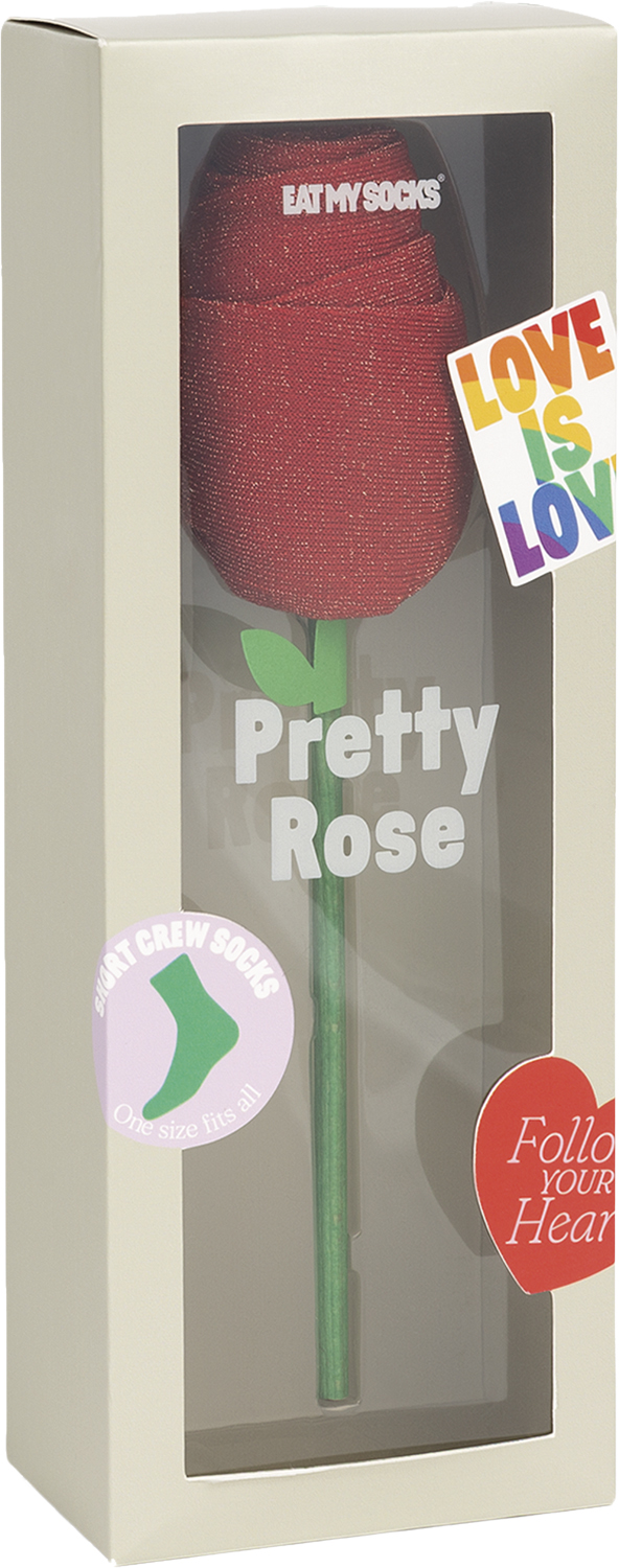 Strømper Pretty Rose Red