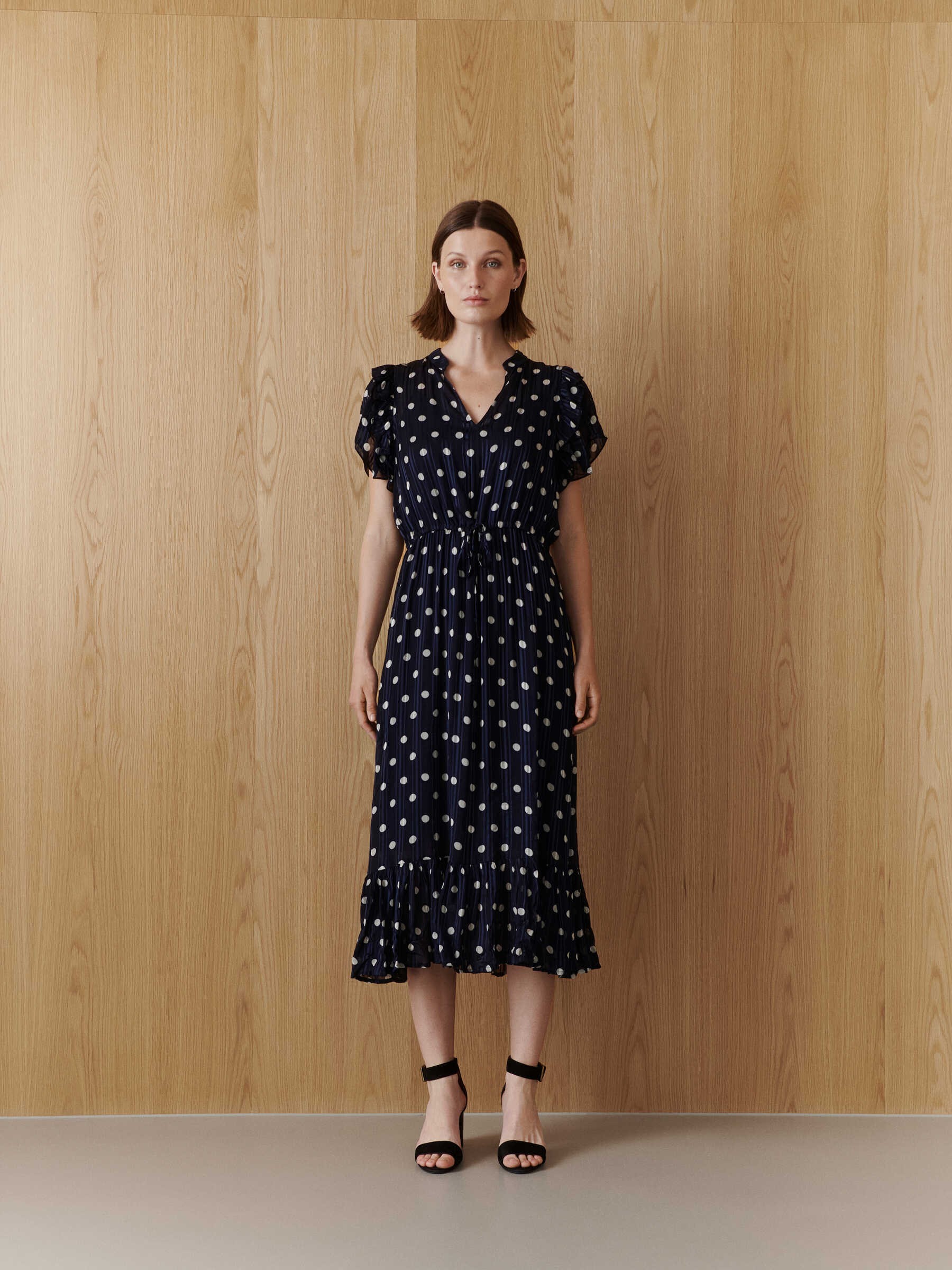 Rwgloria SS Long Dress