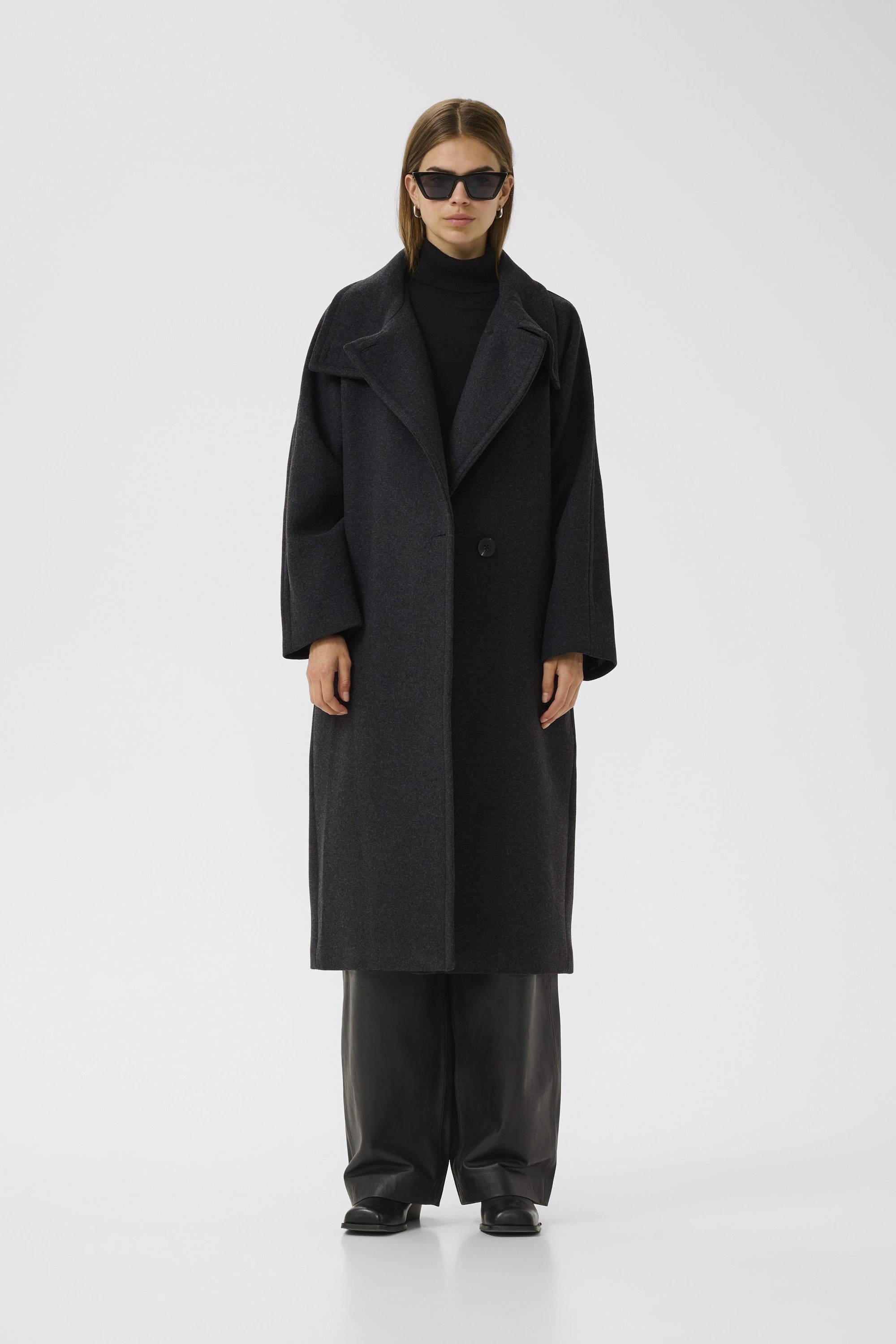Thoraiw Wool Collar Coat R