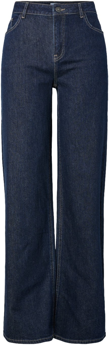 Pcsilke MW Wide Jeans DB Noos BC