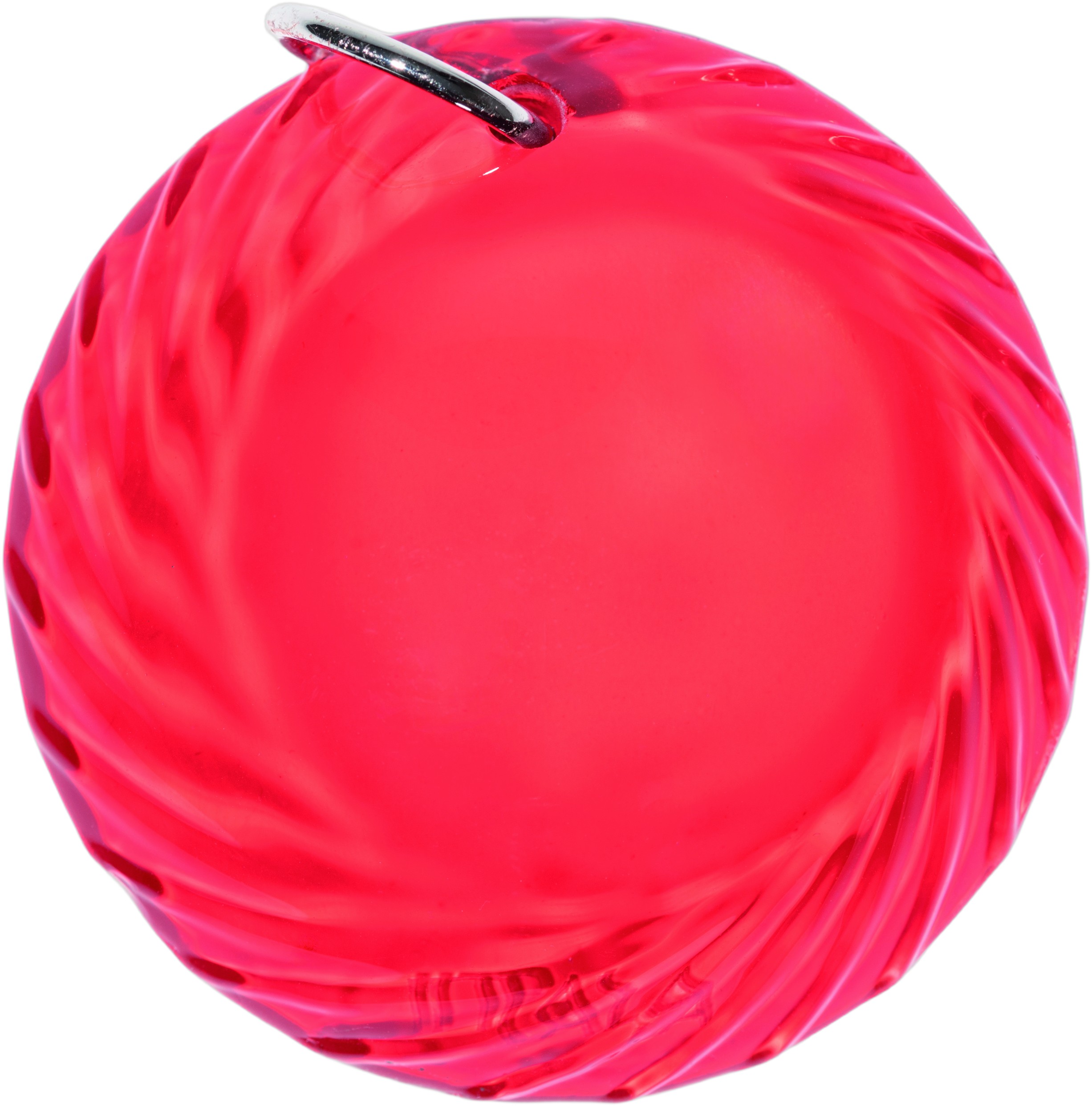 Iittala Solfanger gl. Charm 5cm bur. rød