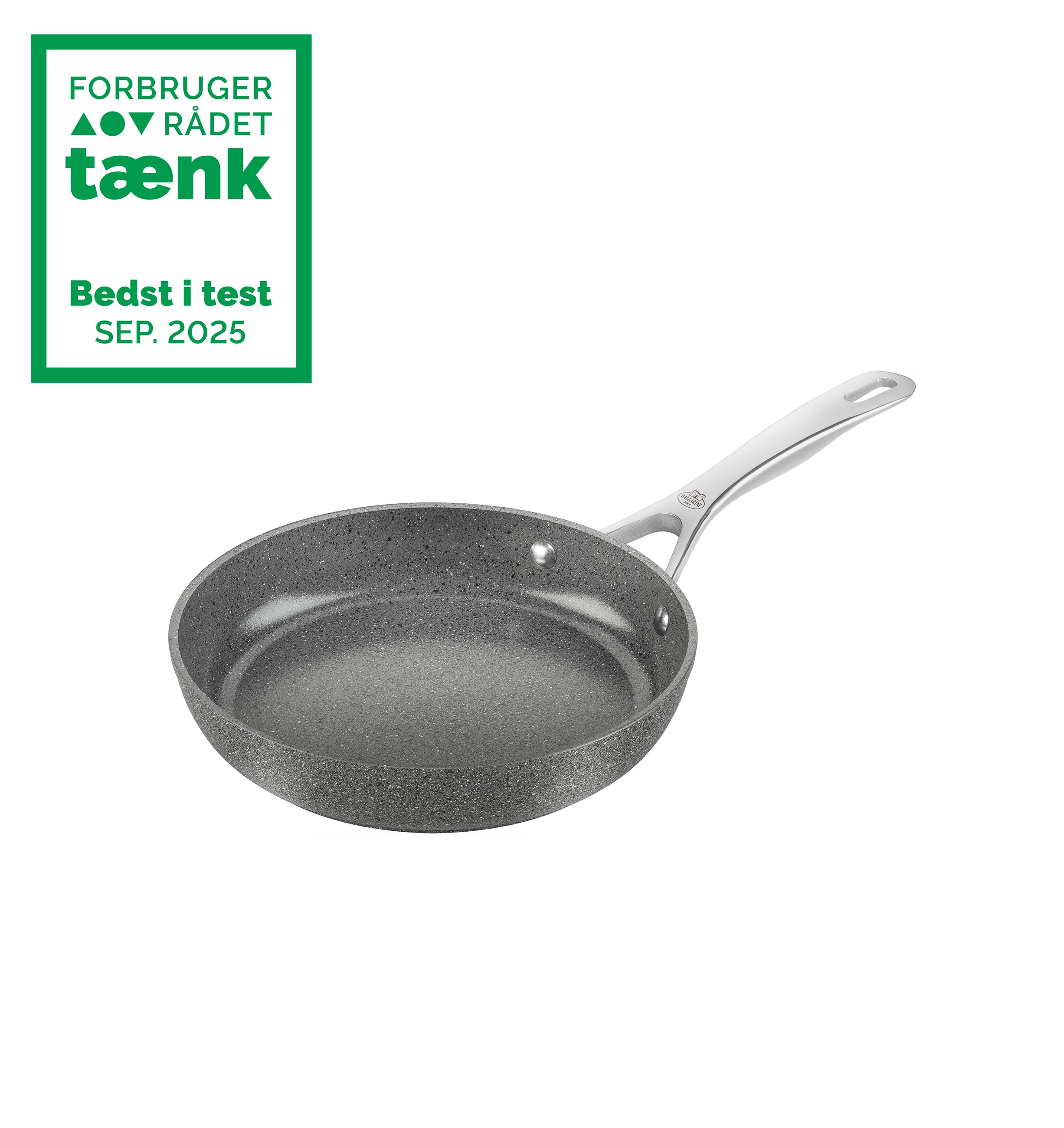 Salina Ceramic Stegepande, 24 cm, Aluminium, Titanium Forstæ