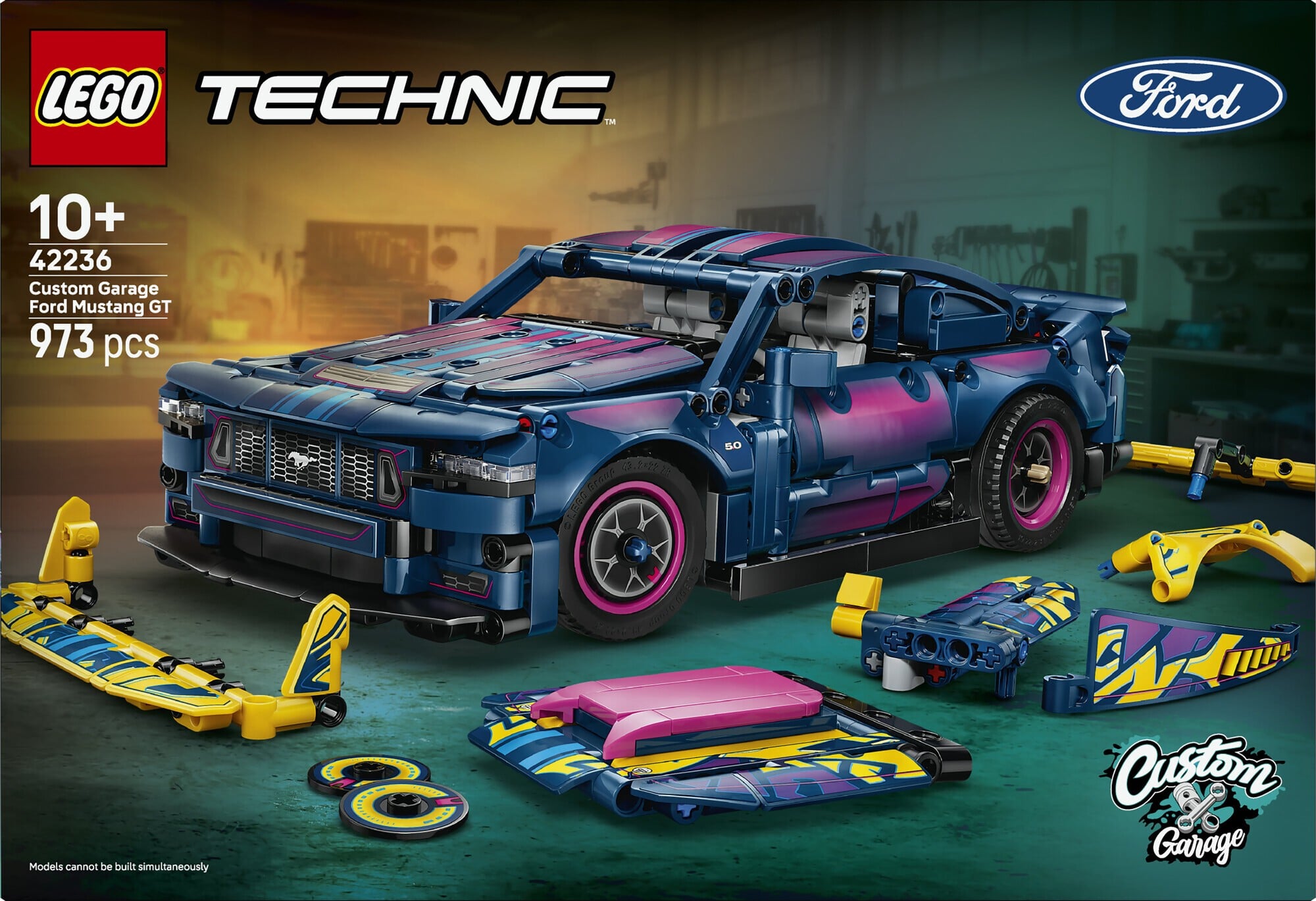 Specialdesignet Ford Mustang Gtbil 42236