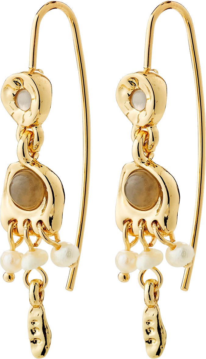 Here Earrings Goldplated