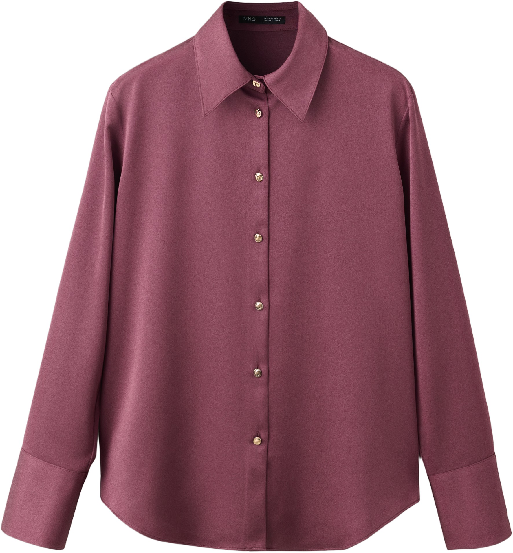 Regularfit Satin Shirt