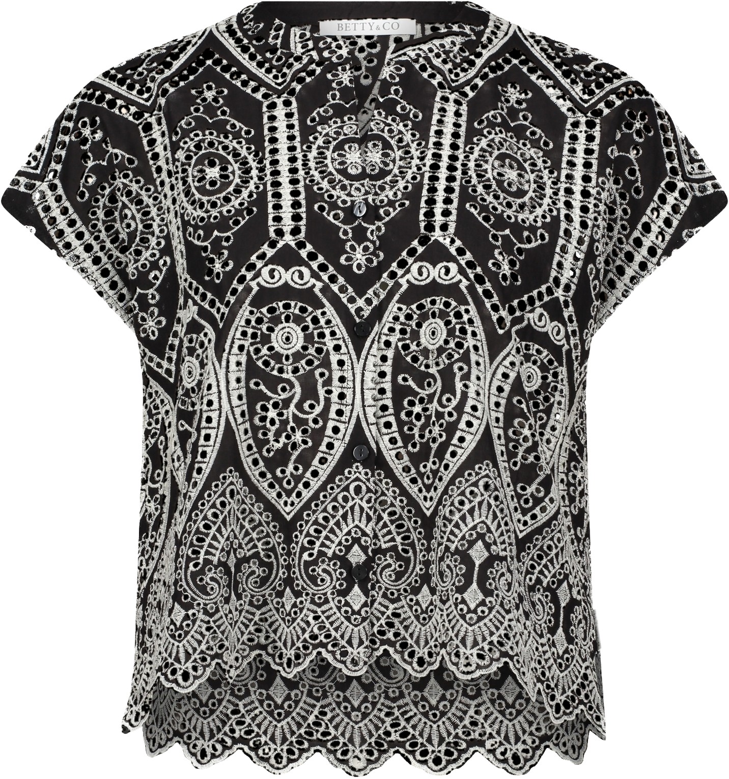 Bluse Kurz 1/2 Ar