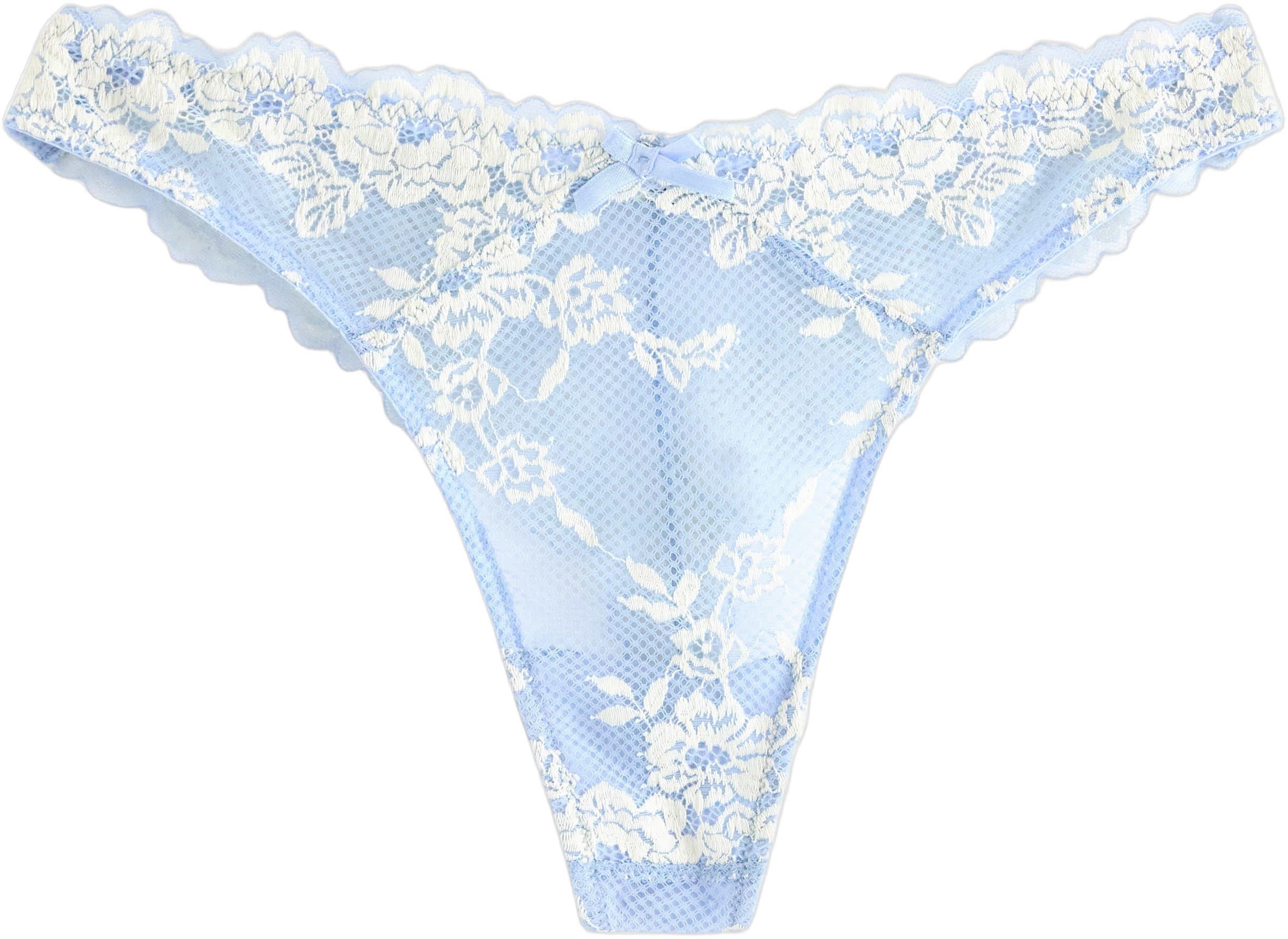 Thong With a Regular Waist and Lace