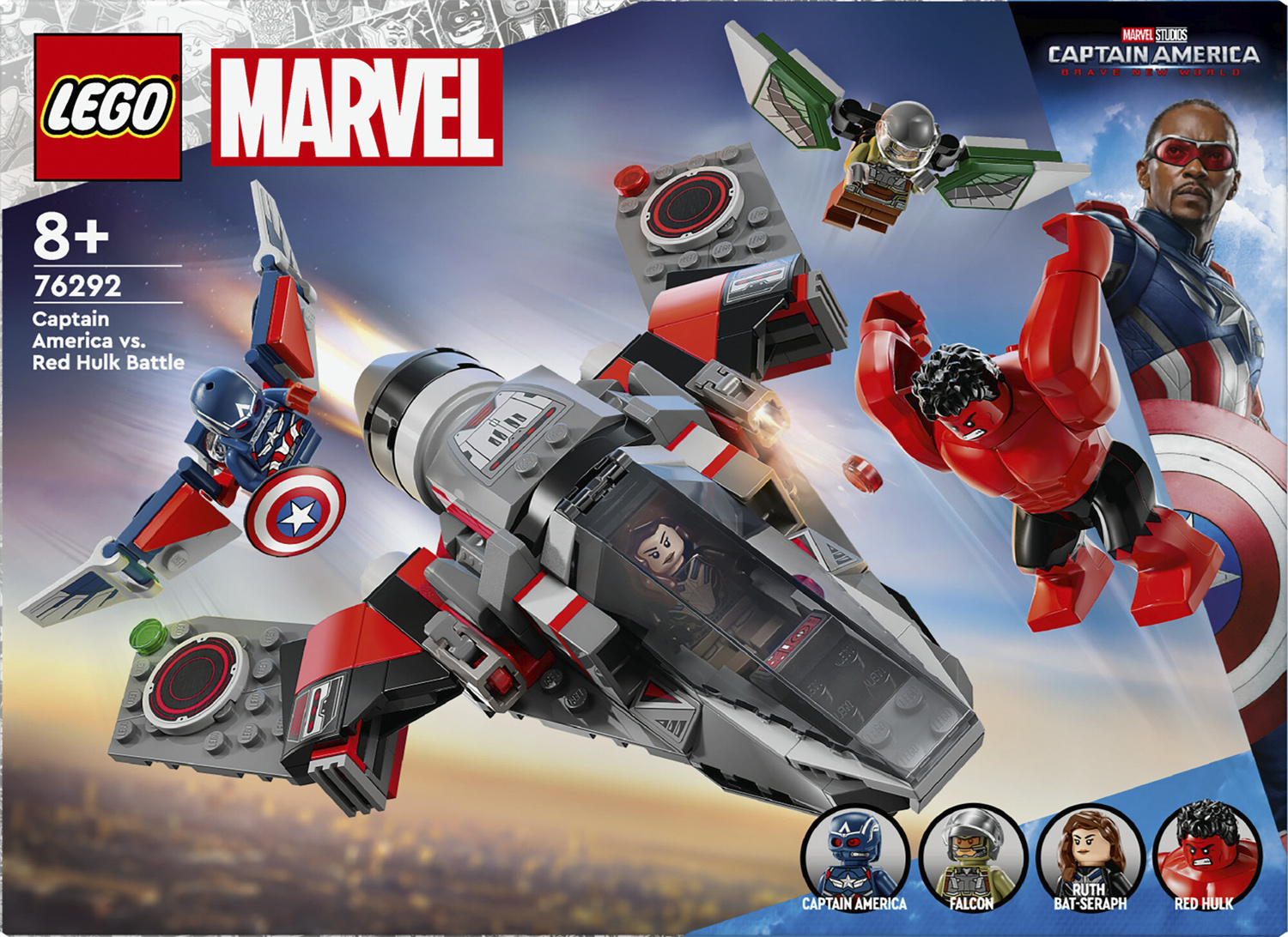 Captain America Mod Red Hulk 76292