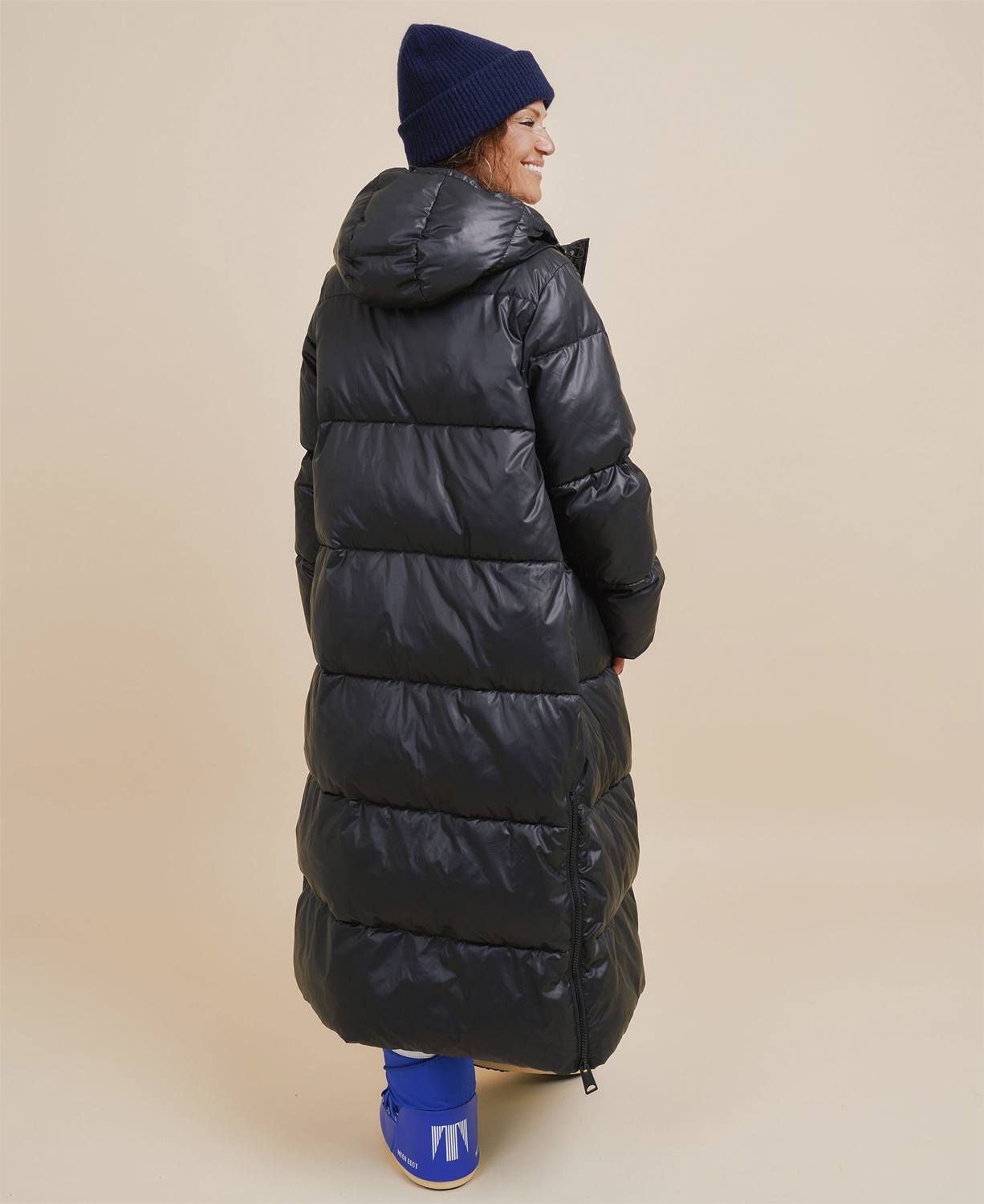 Summit Puffer Long Nero