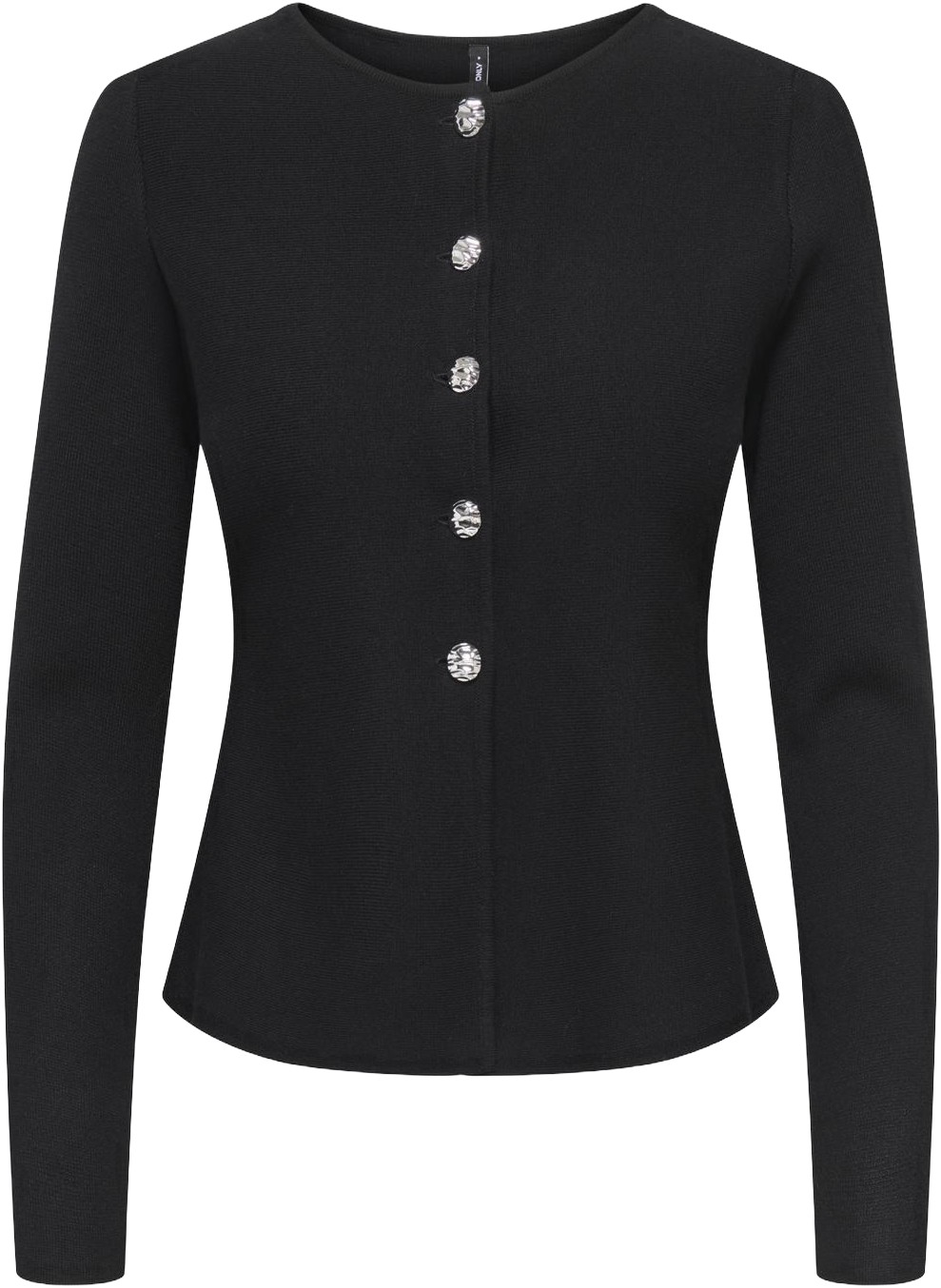 Onlmelli LS Oneck Button Cardi KNT