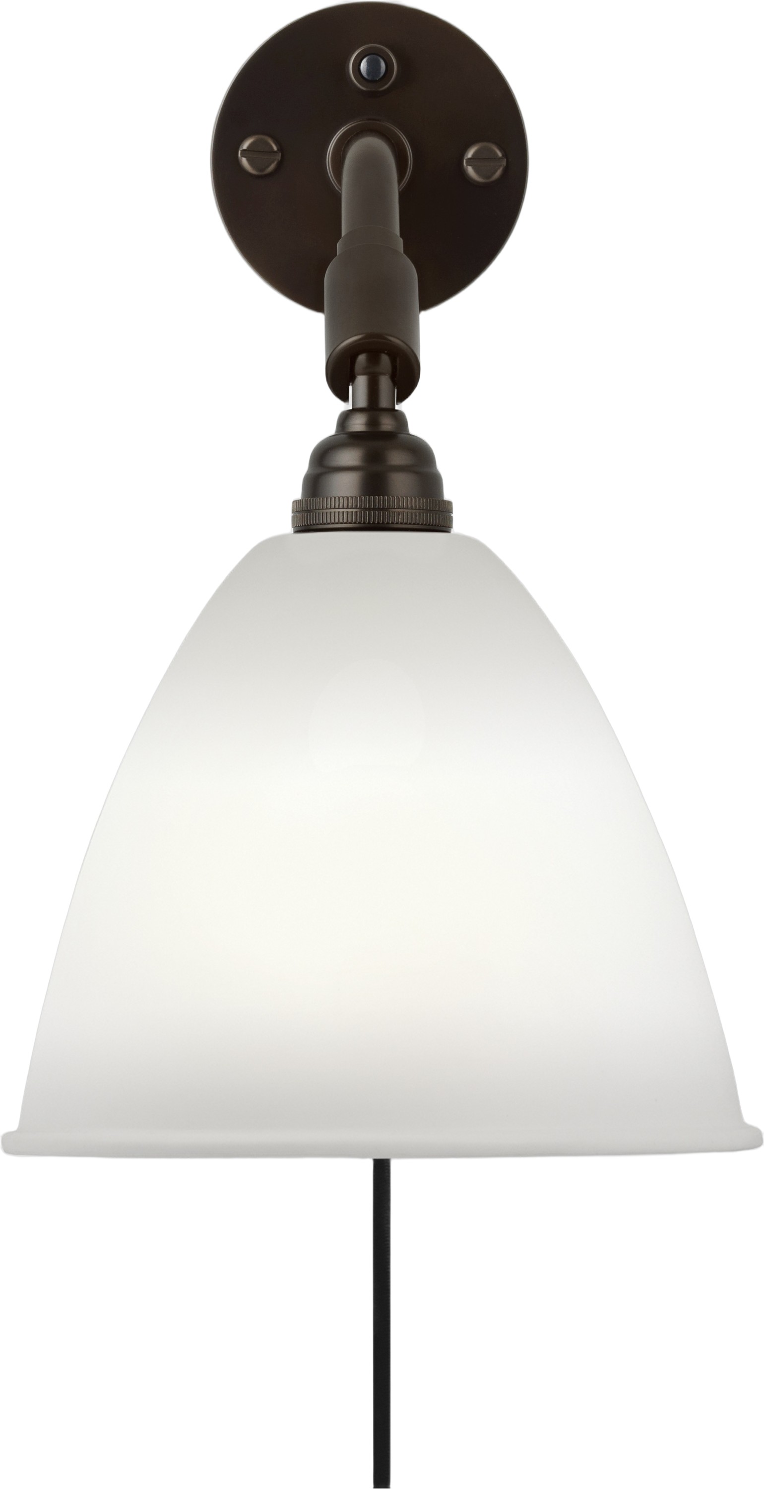 BL7 Wall Lamp Ã16 – Black Brass Base