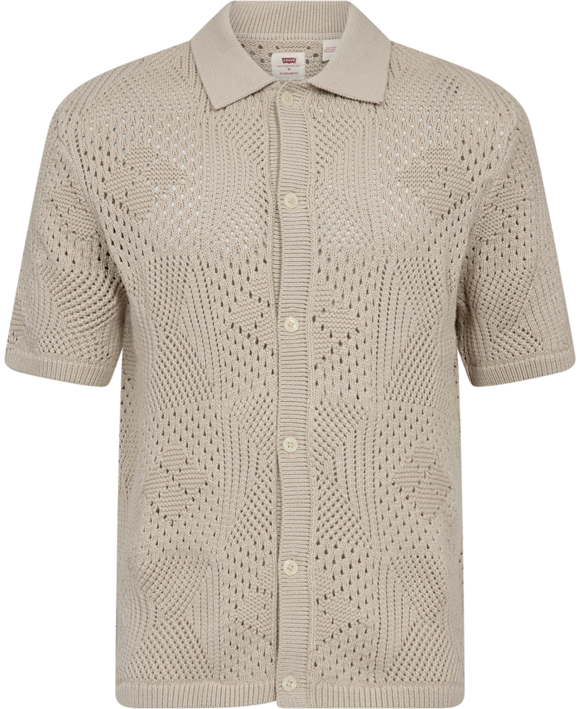 Sweater Camp Shirt Pumice Ston - Køb til DKK 472 - Spar 25%