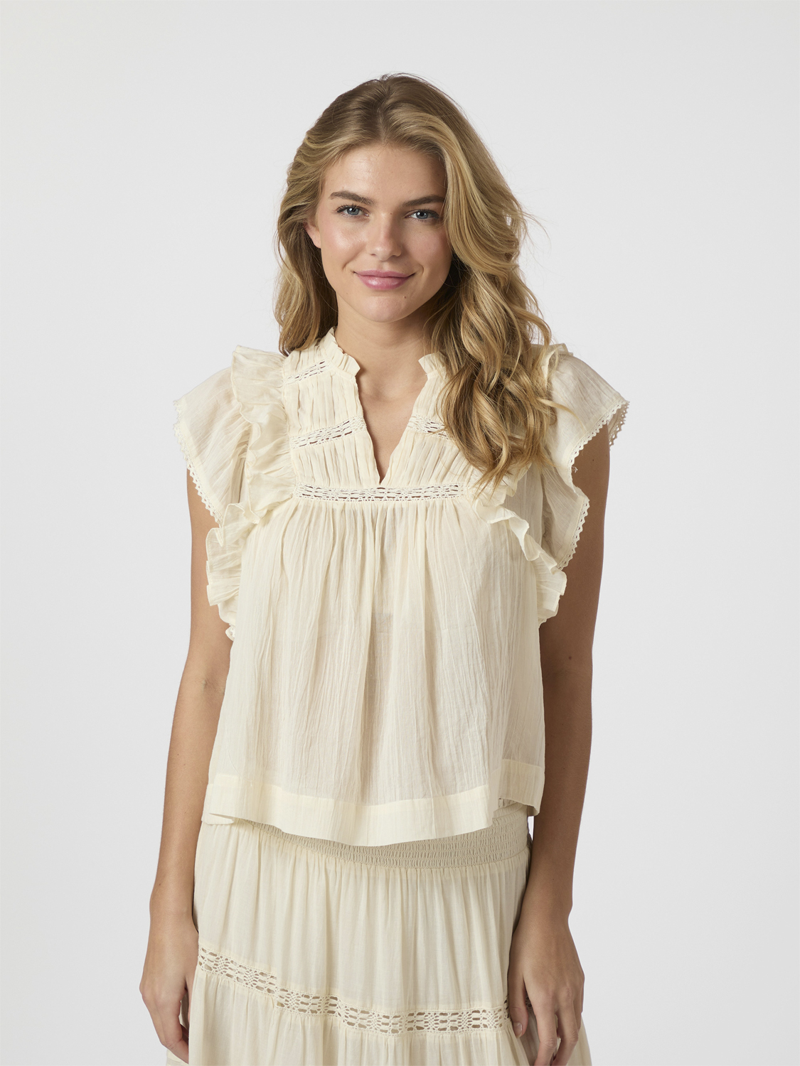 Jayla S Voile Top