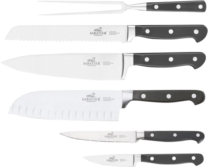 Pluton Lion 6 Knivsæt 6 Dele Stål/s