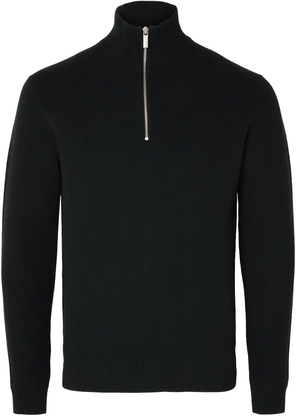 Slhdane LS Knit Structure Half ZIP