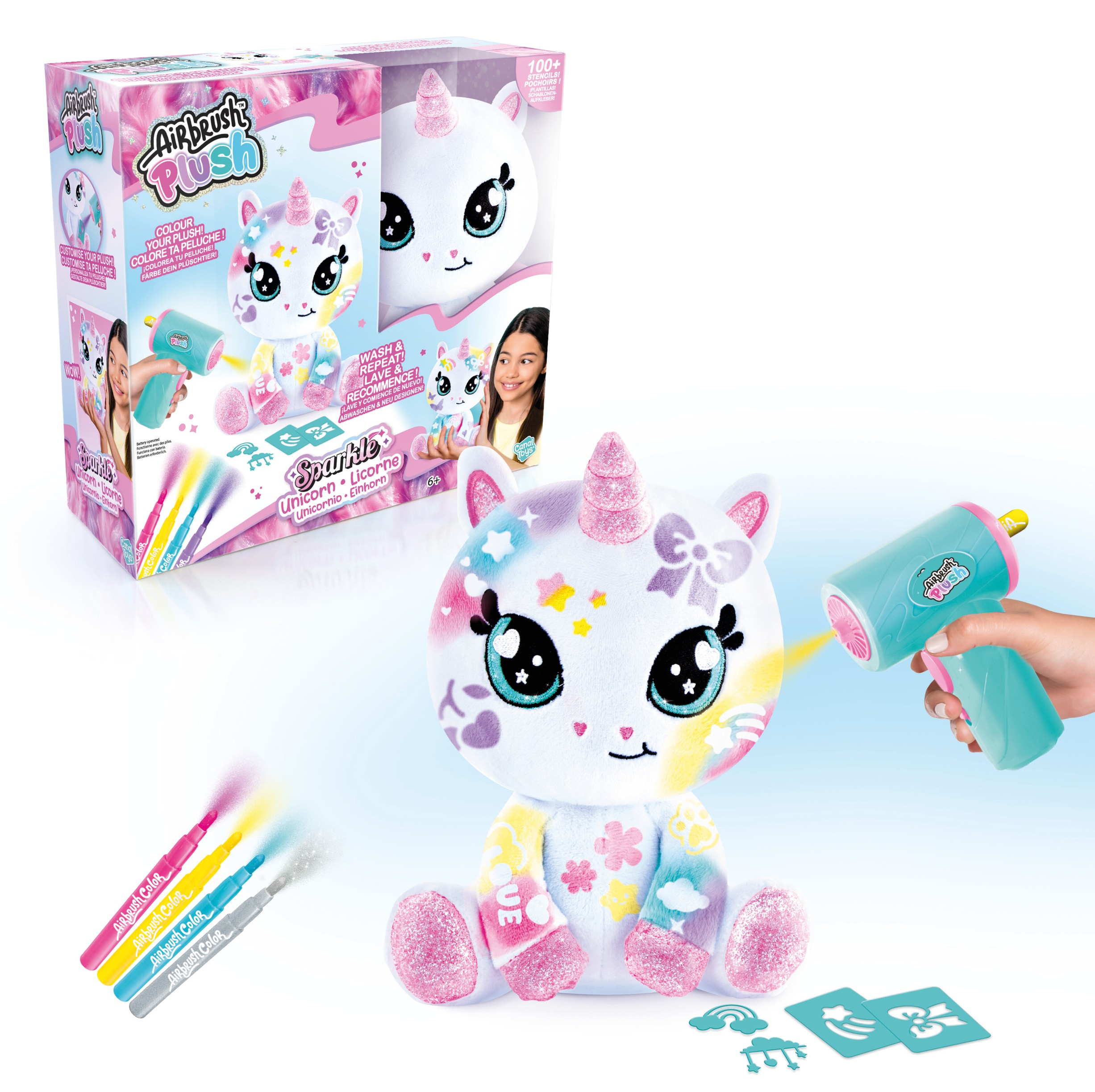 Airbrush Plush Sparkle Un