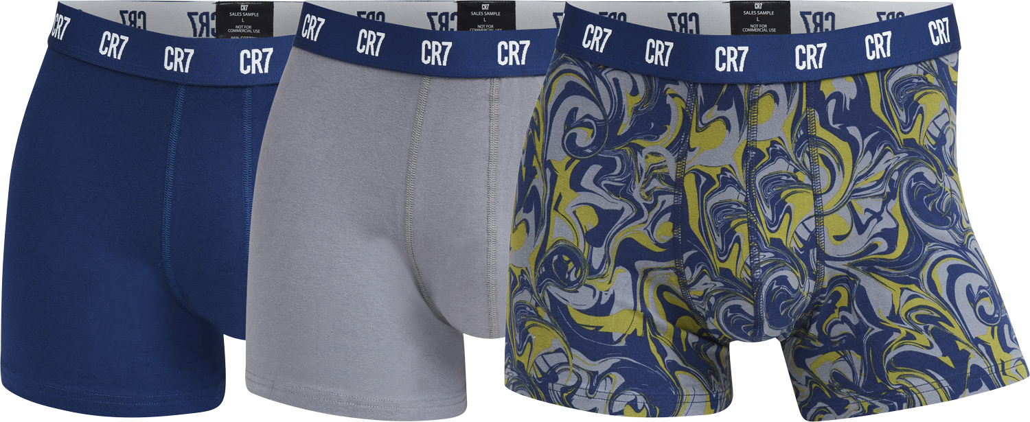 CR7 Basic w AOP, Trunk, 3pack