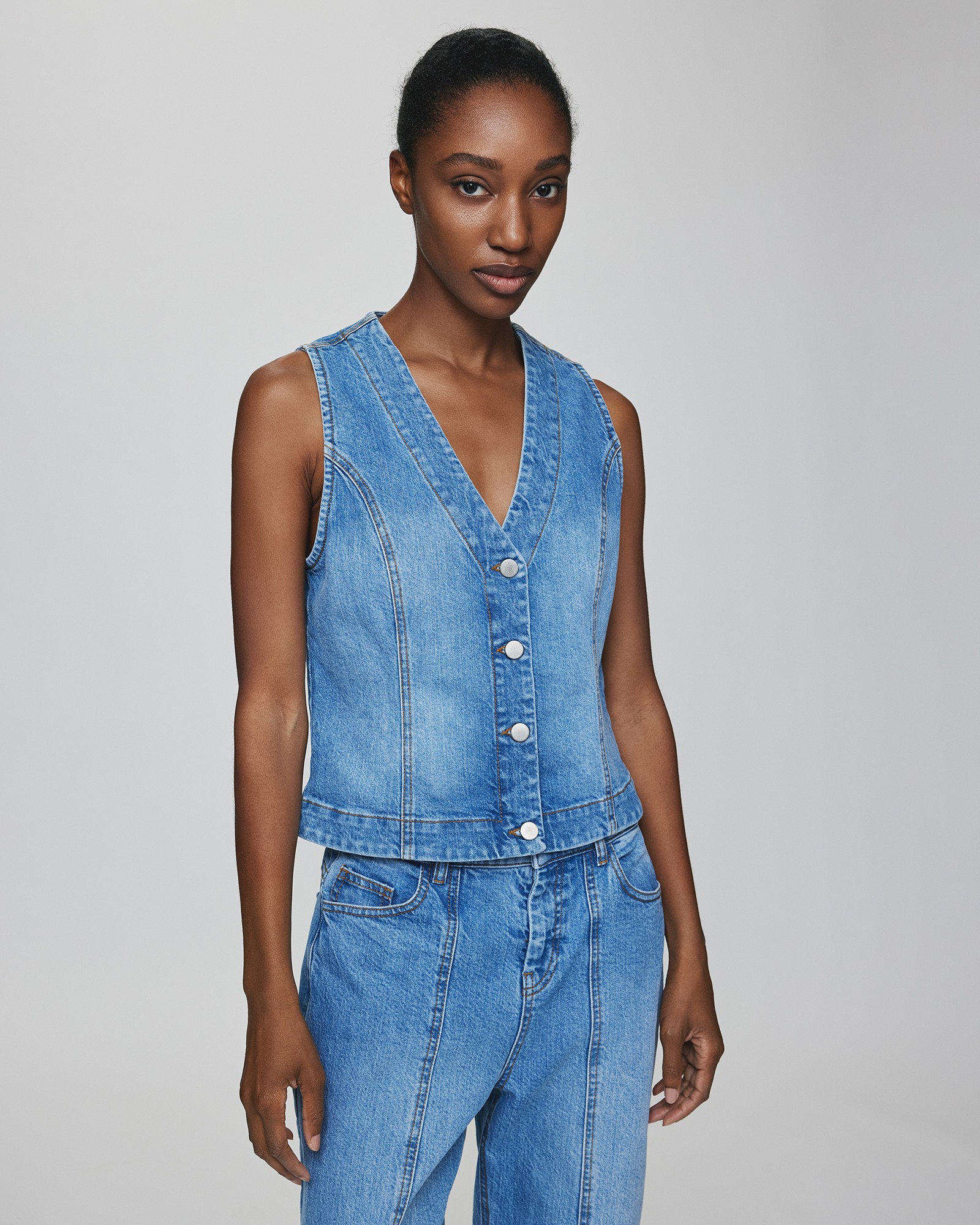 Mscheli Ada Denim Vest