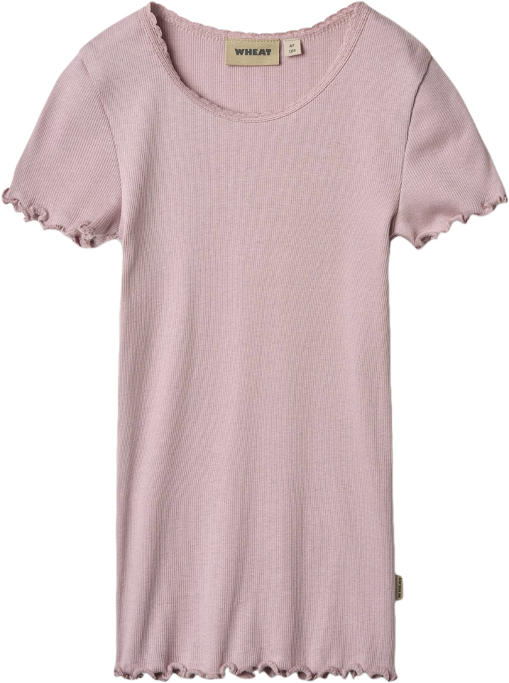 Kortærmet Rib Tshirt Katie