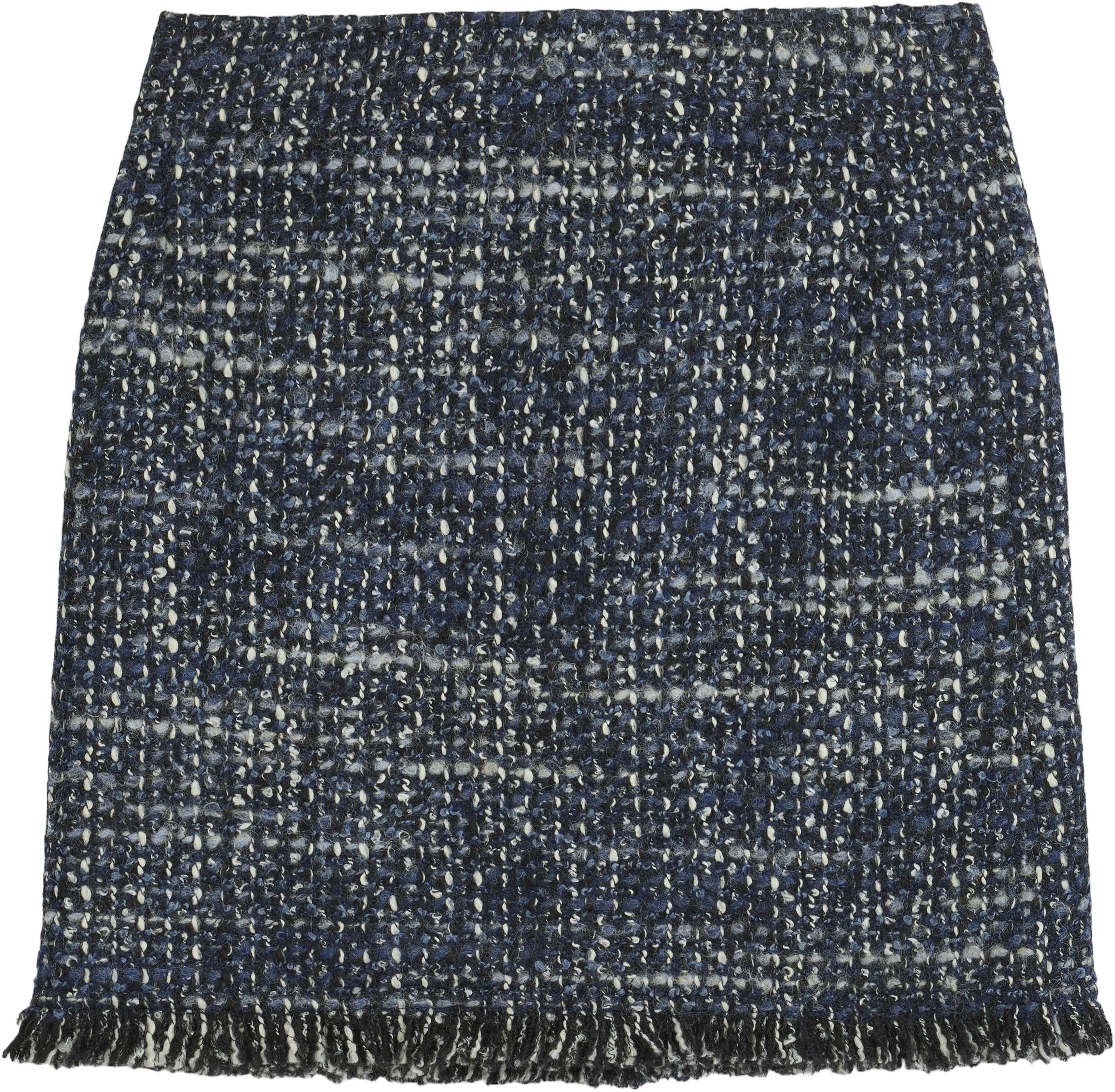 6966 Virgin Wool Blend Keti F Short Skirt