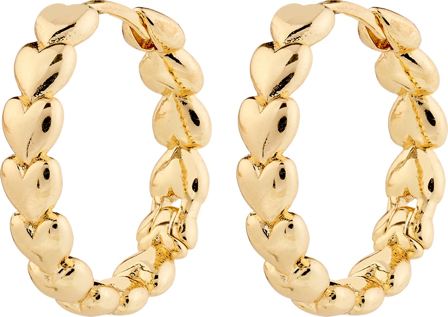 Maeve Hoop Earrings Goldplated