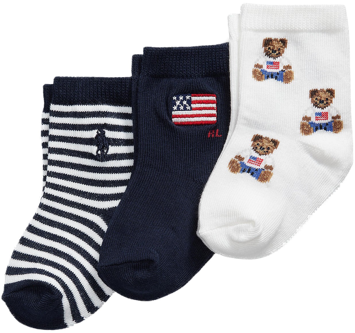 BCI Cottonbb B Amrcn B-crw-3pk