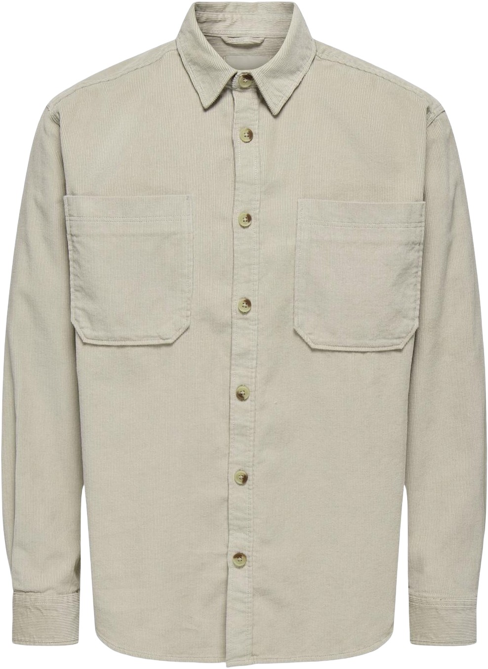 Onsalp RLX 2pkt Washd Cord LS Shirt