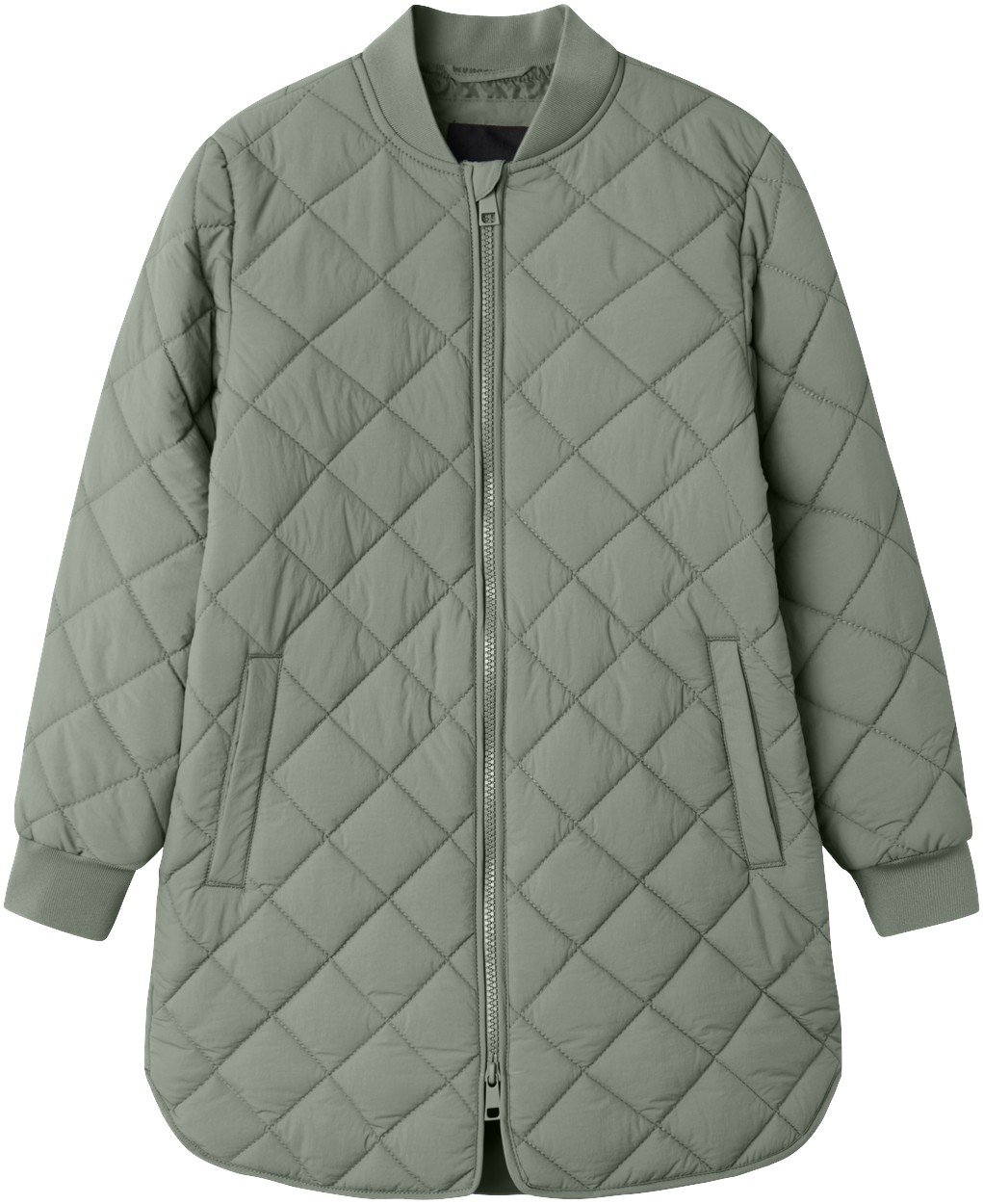 Nkfmarlin Quilt Jacket Long TB