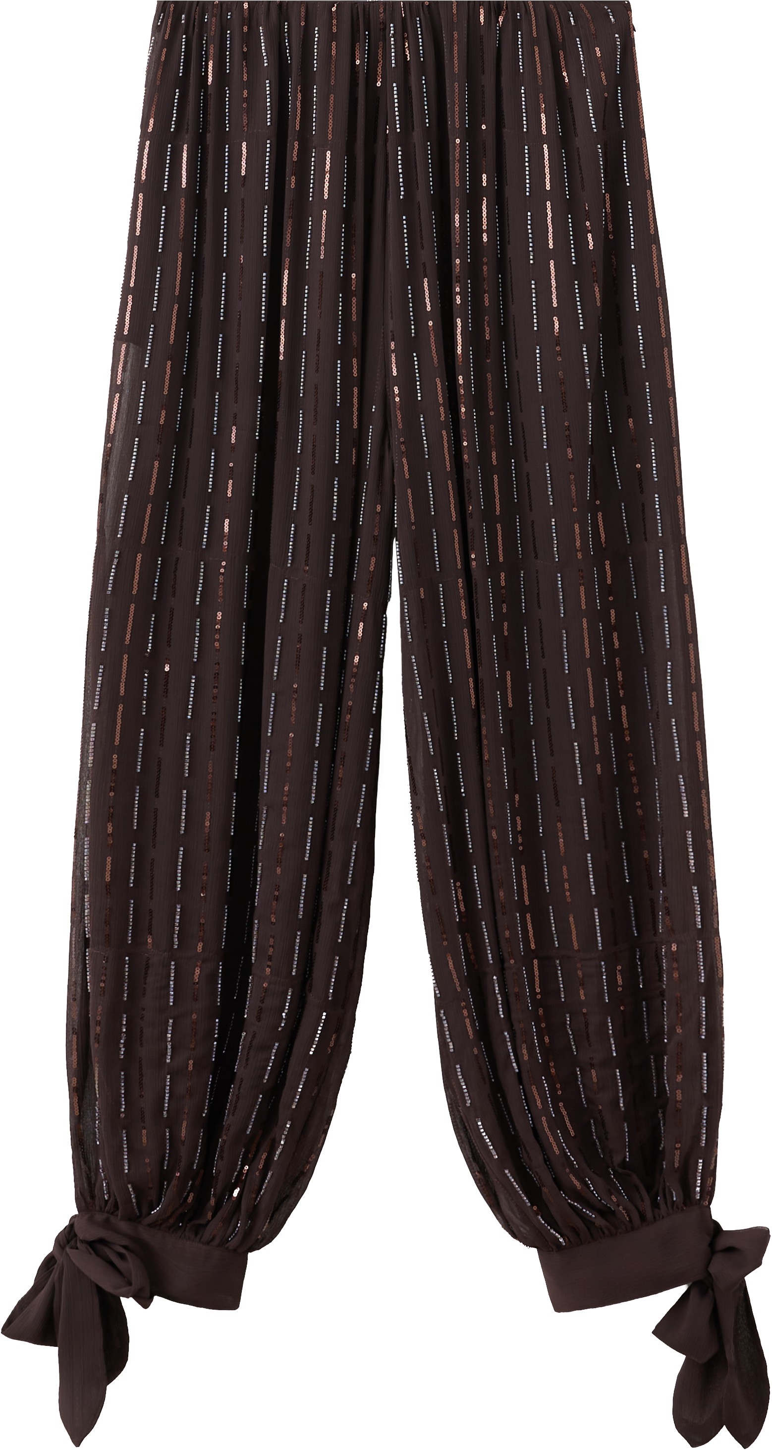 Sequinned Harem Pants