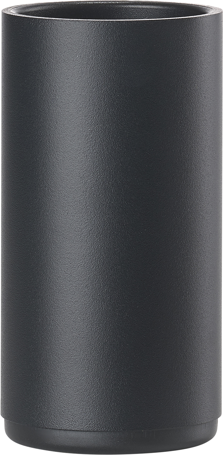 Tandbørstekrus Rim 13,6 cm Black