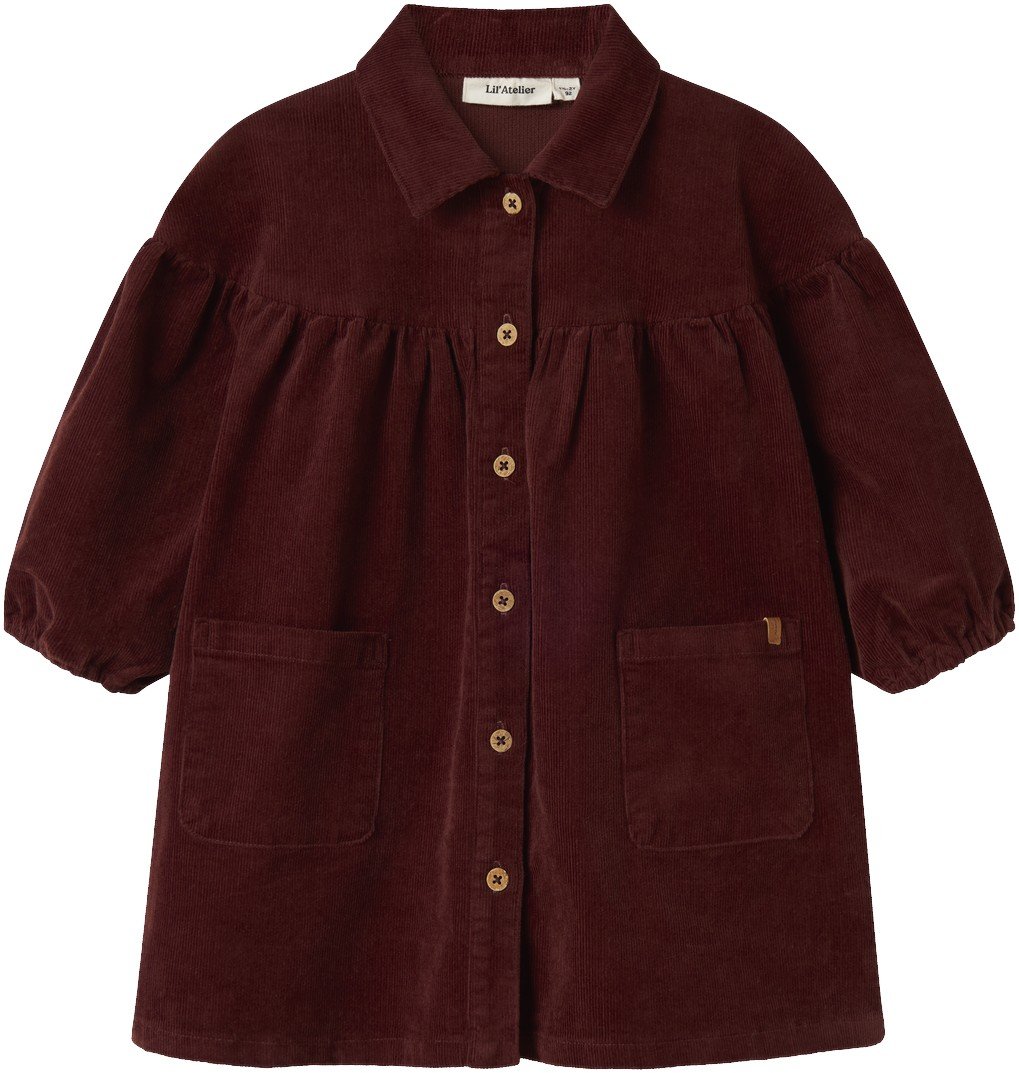 Nmfobert Loose LS Cord Dress 4122h